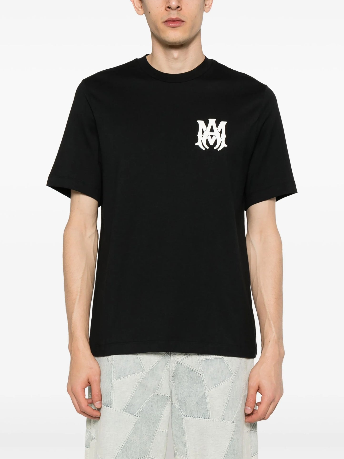 logo-print cotton T-shirt