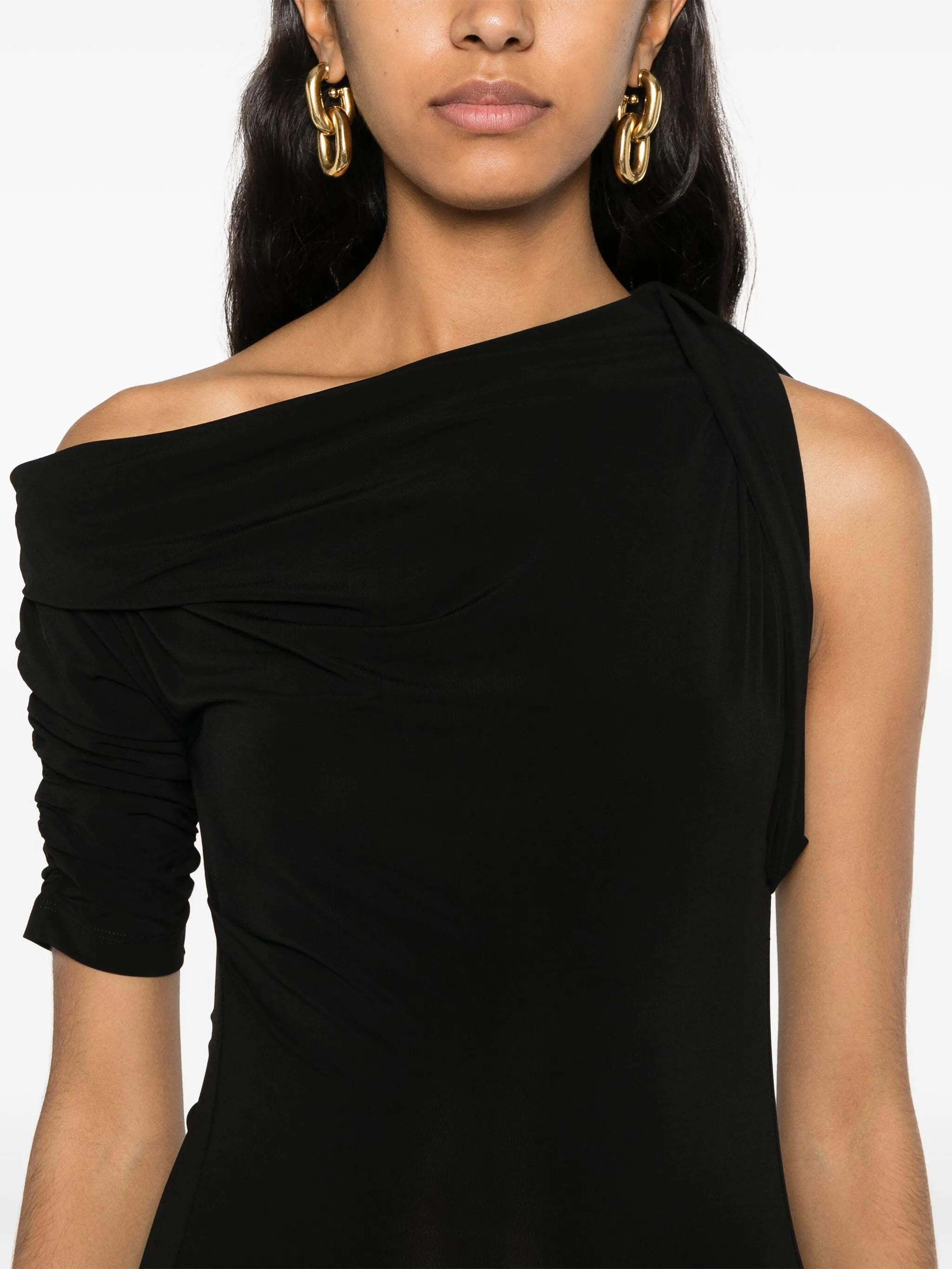 La Mini Robe draped mini dress