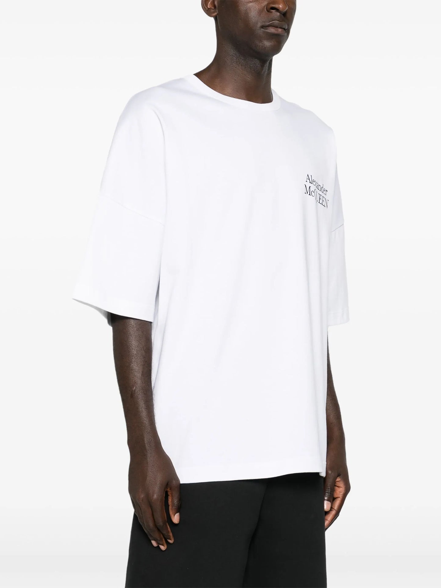 logo-print cotton T-shirt
