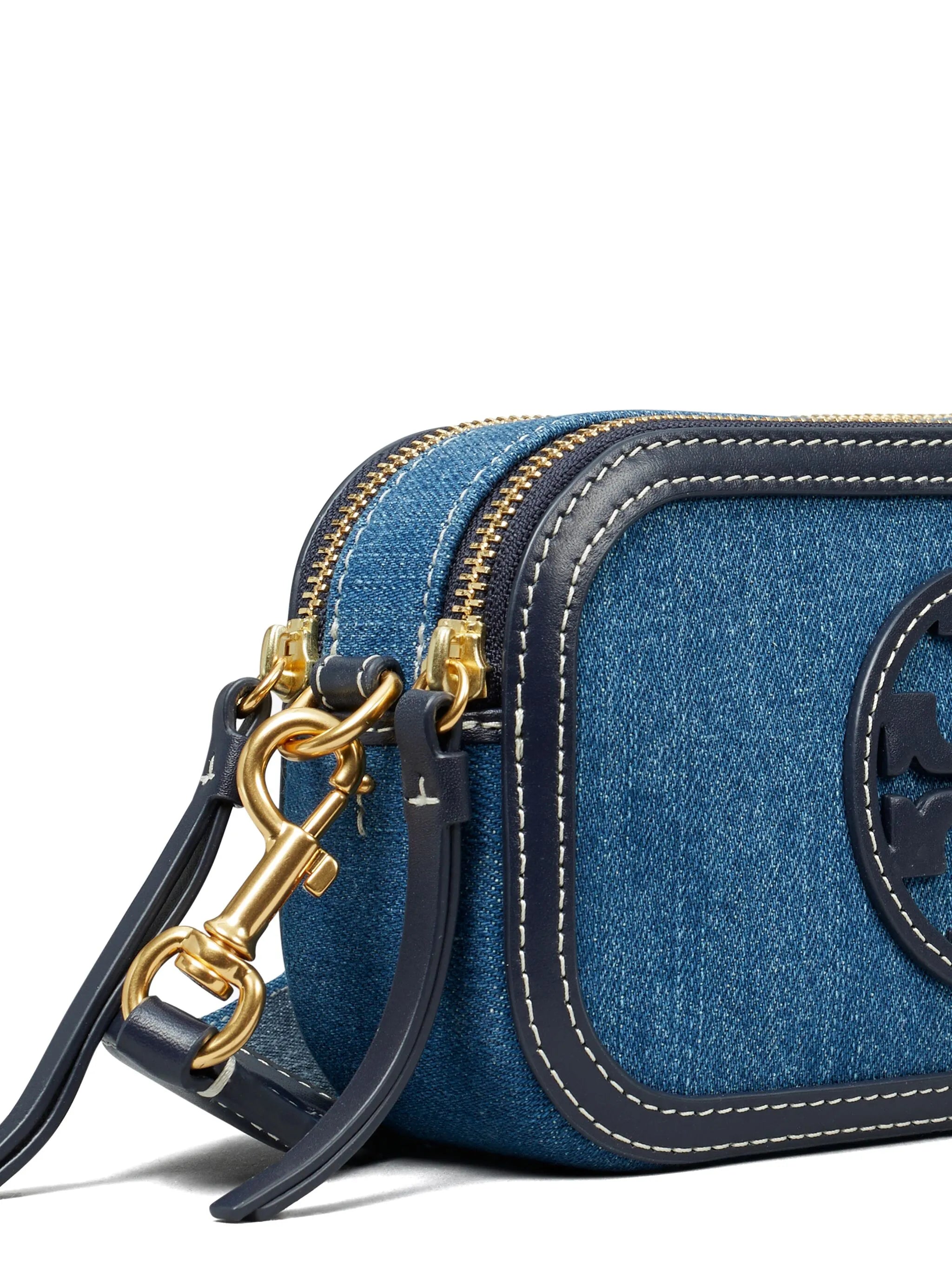 mini Miller denim crossbody bag