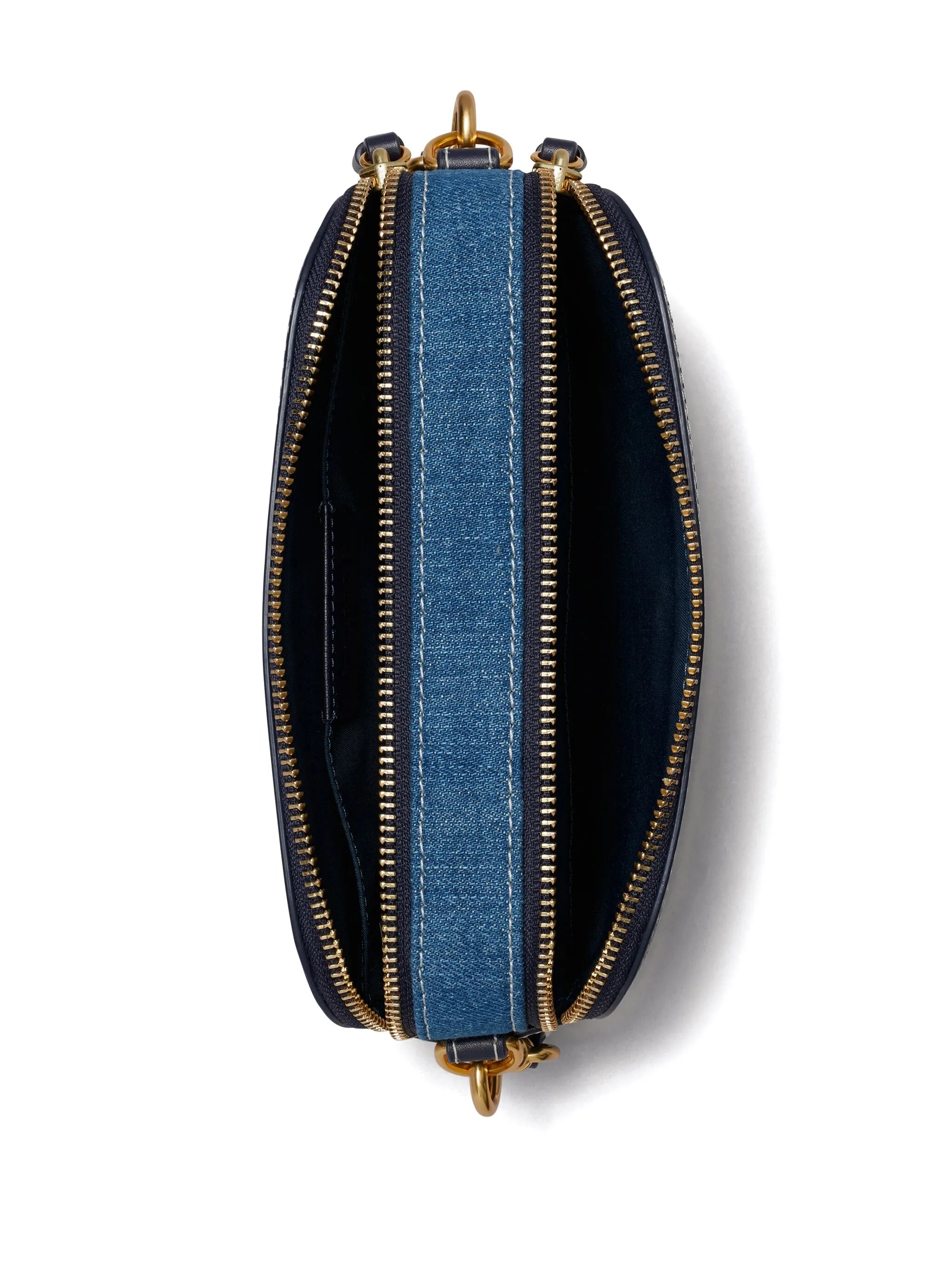 mini Miller denim crossbody bag