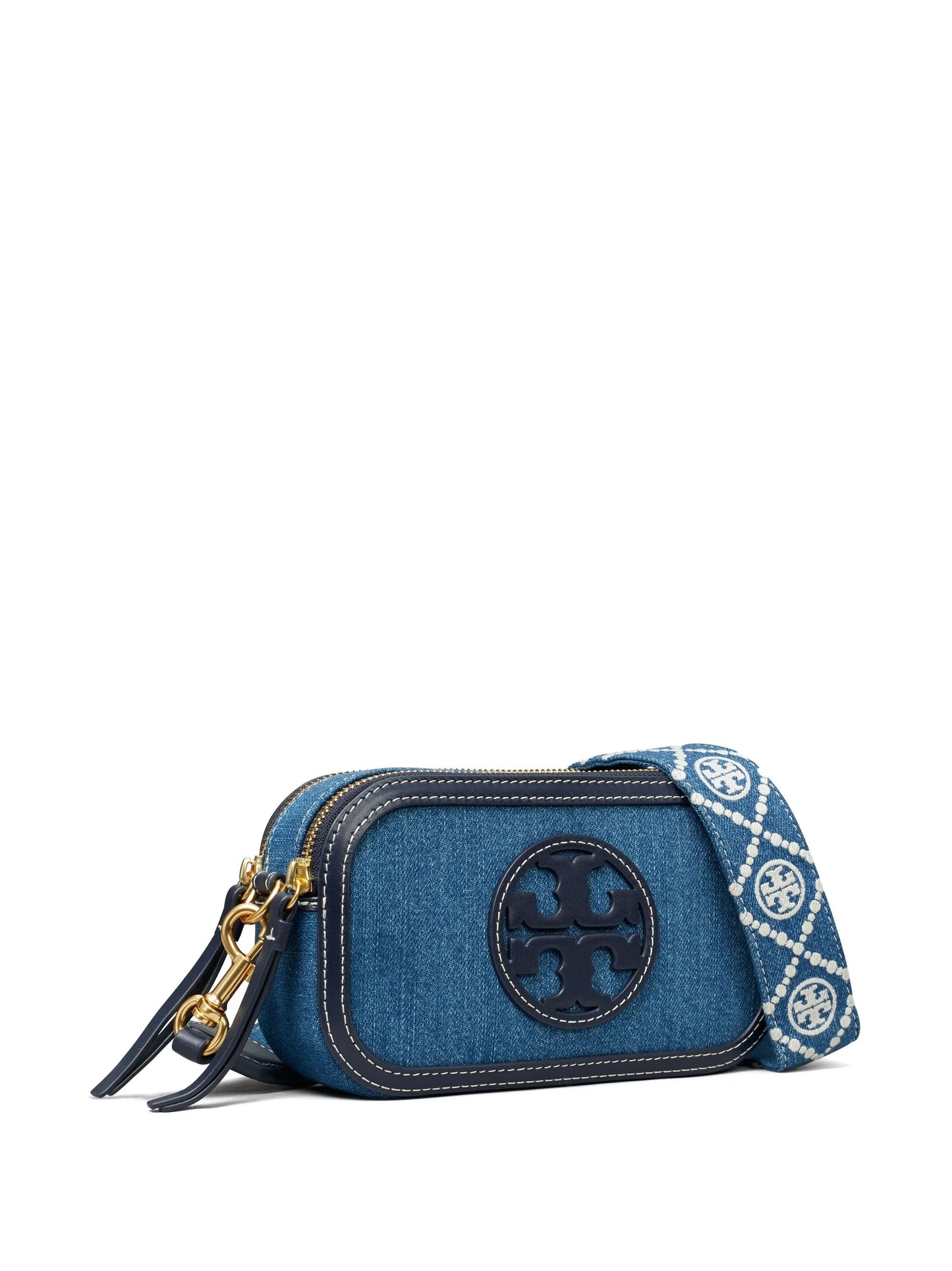 mini Miller denim crossbody bag