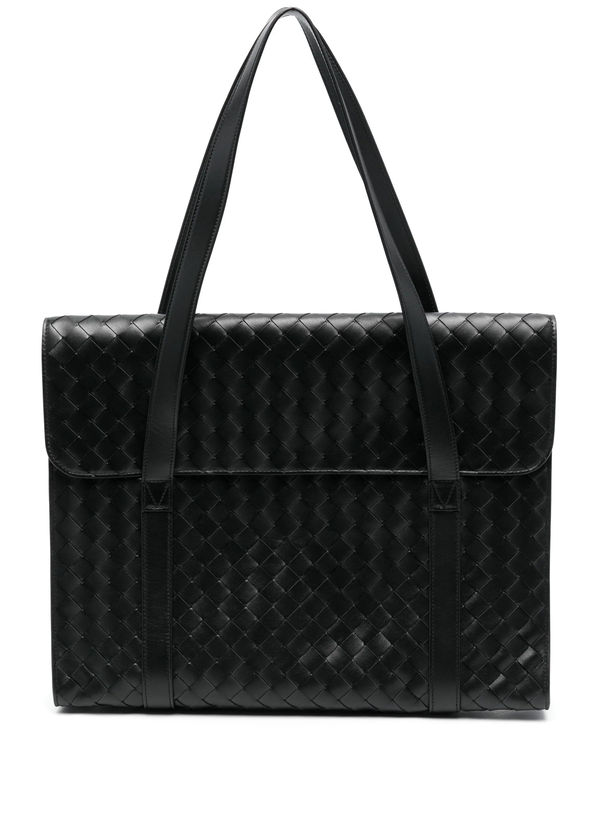 Intrecciato Portfolio tote bag