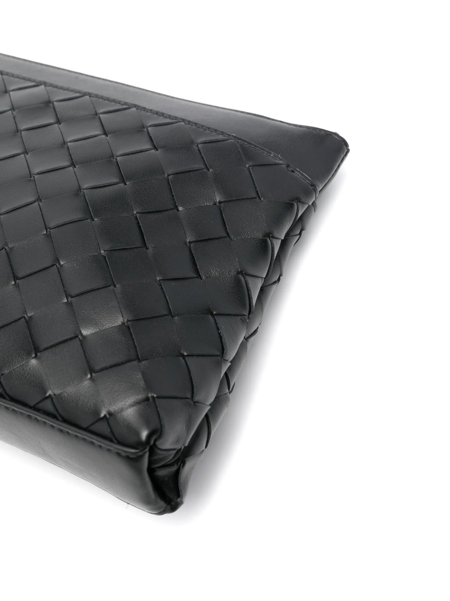 Intrecciato Prism clutch bag