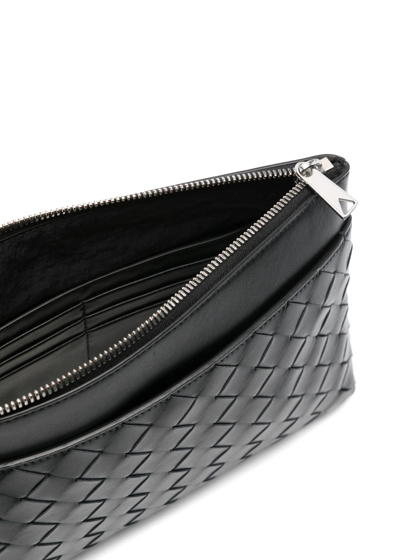 Intrecciato Prism clutch bag