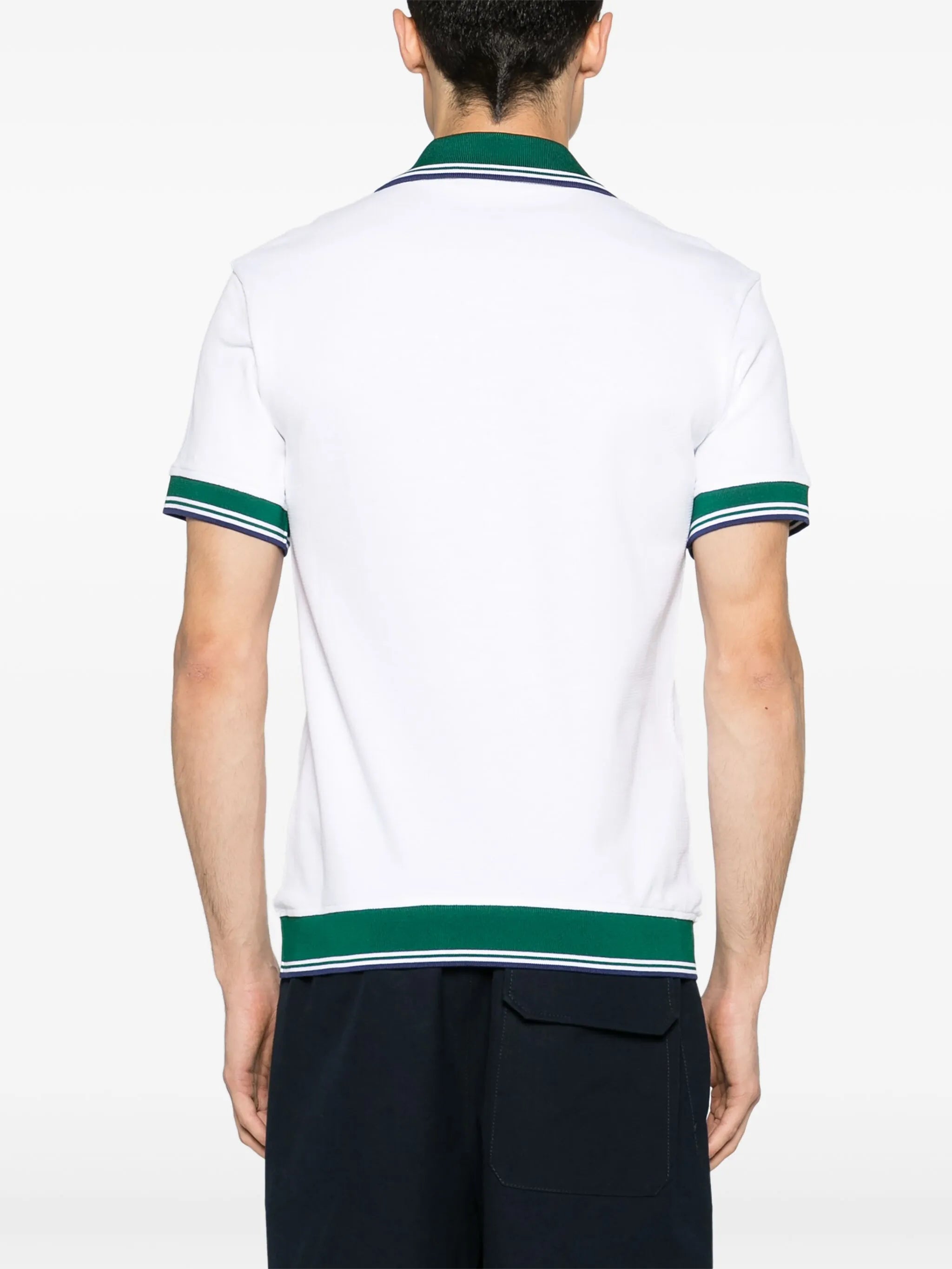 Croquis De Tennis piqué polo shirt