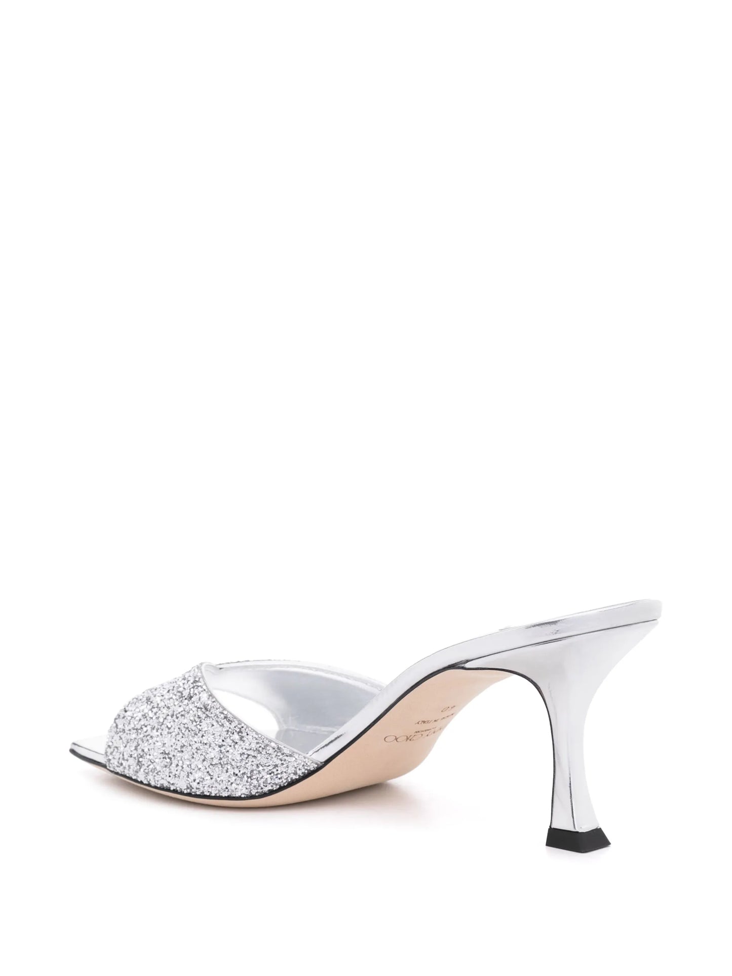 Skye 70mm glittery mules