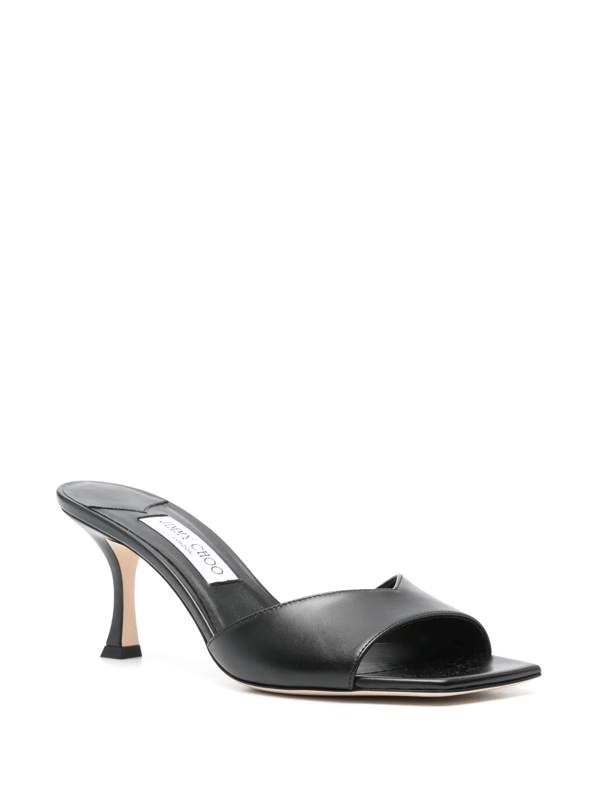 Skye 70 leather heeled mules