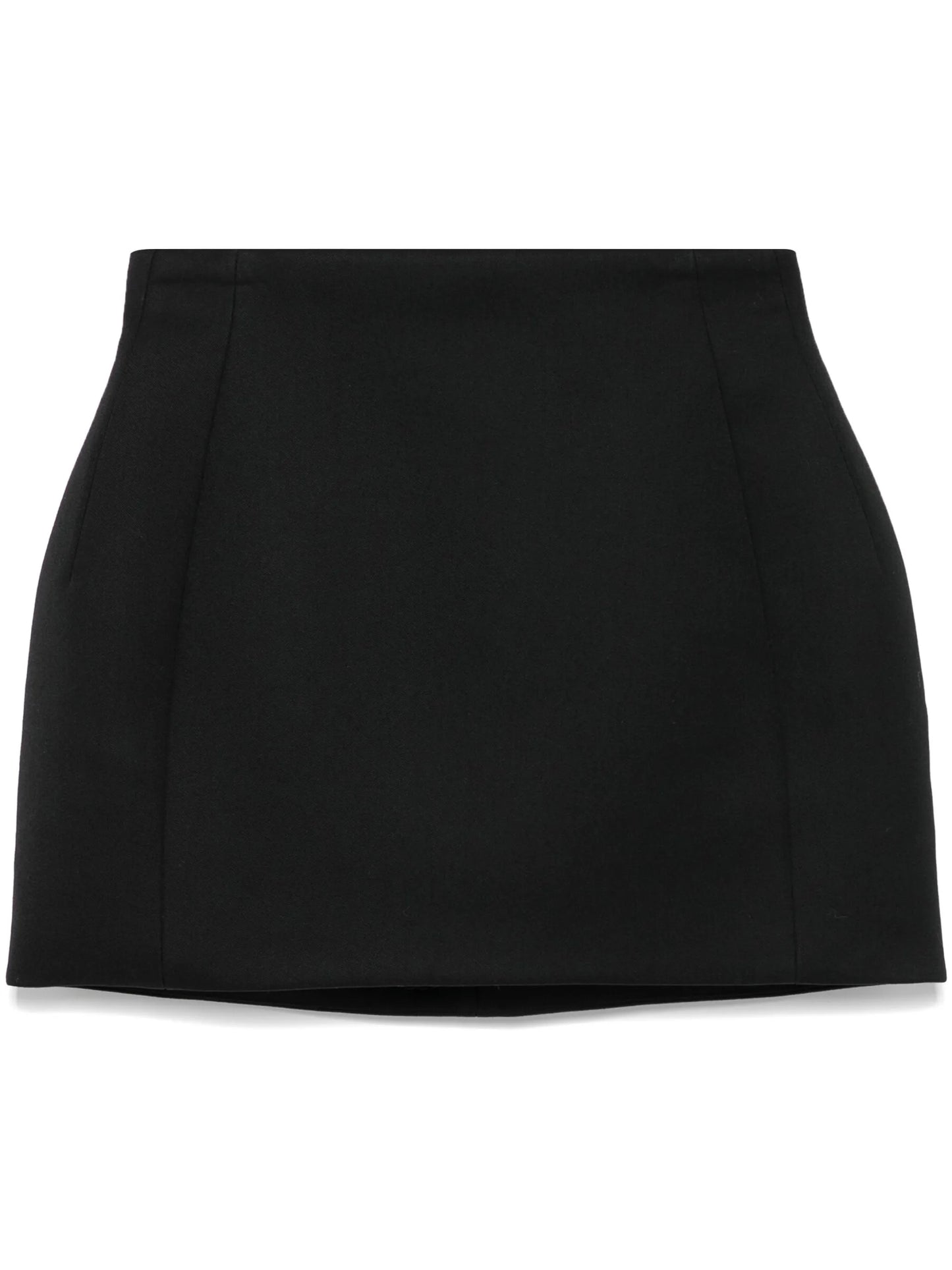 sculpted mini skirt