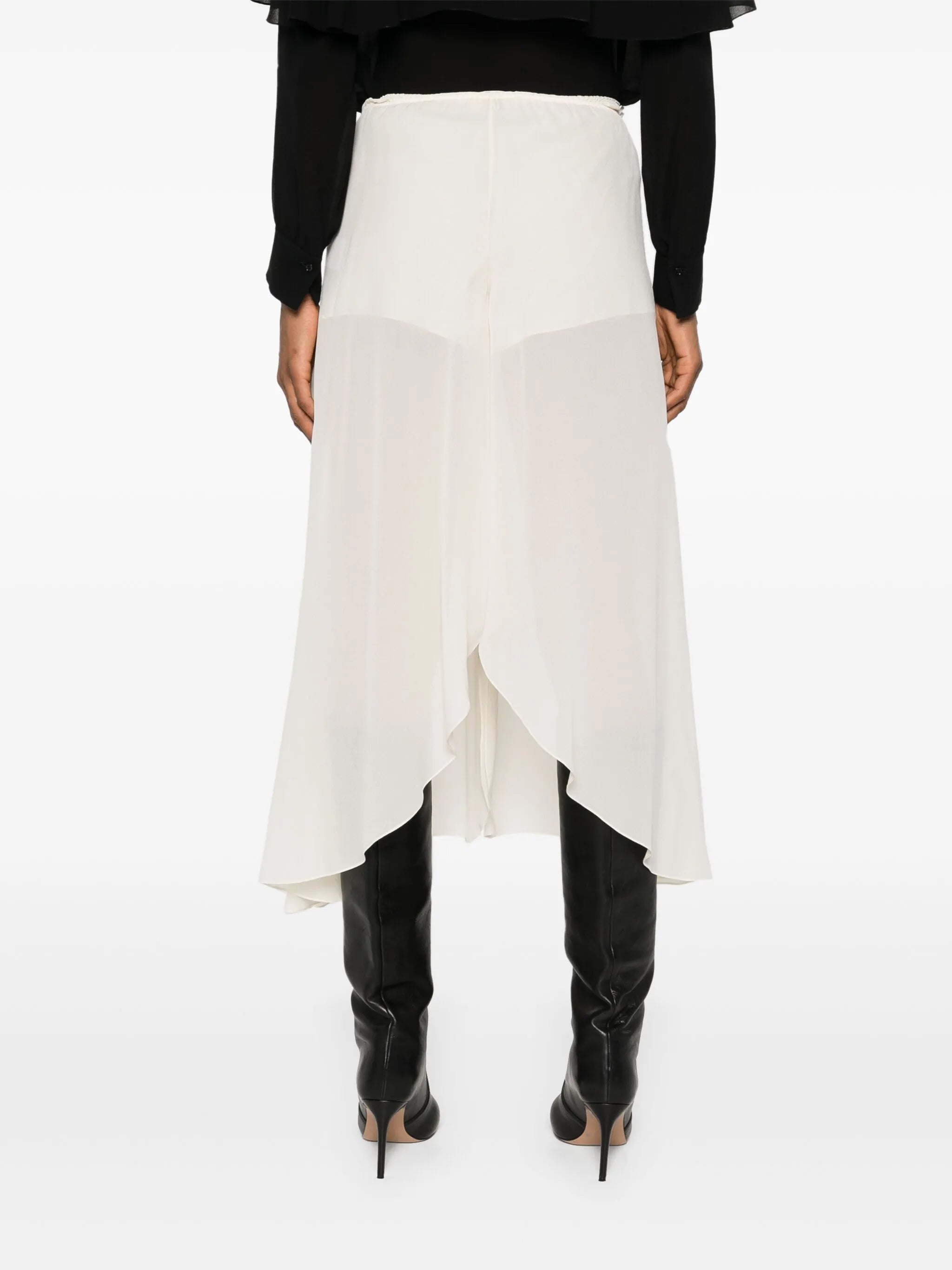 gerogette cropped trousers