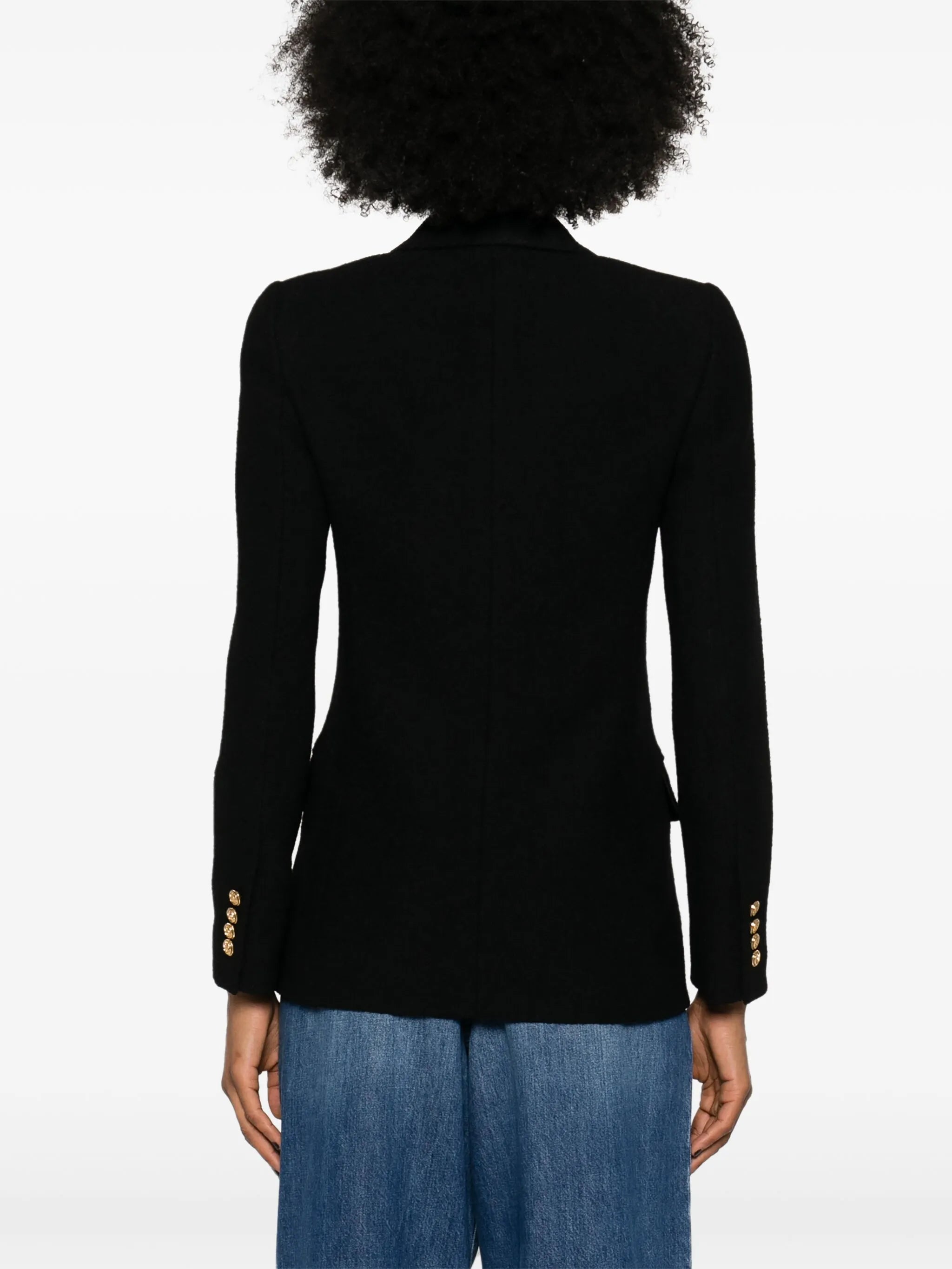 double-breasted blazer