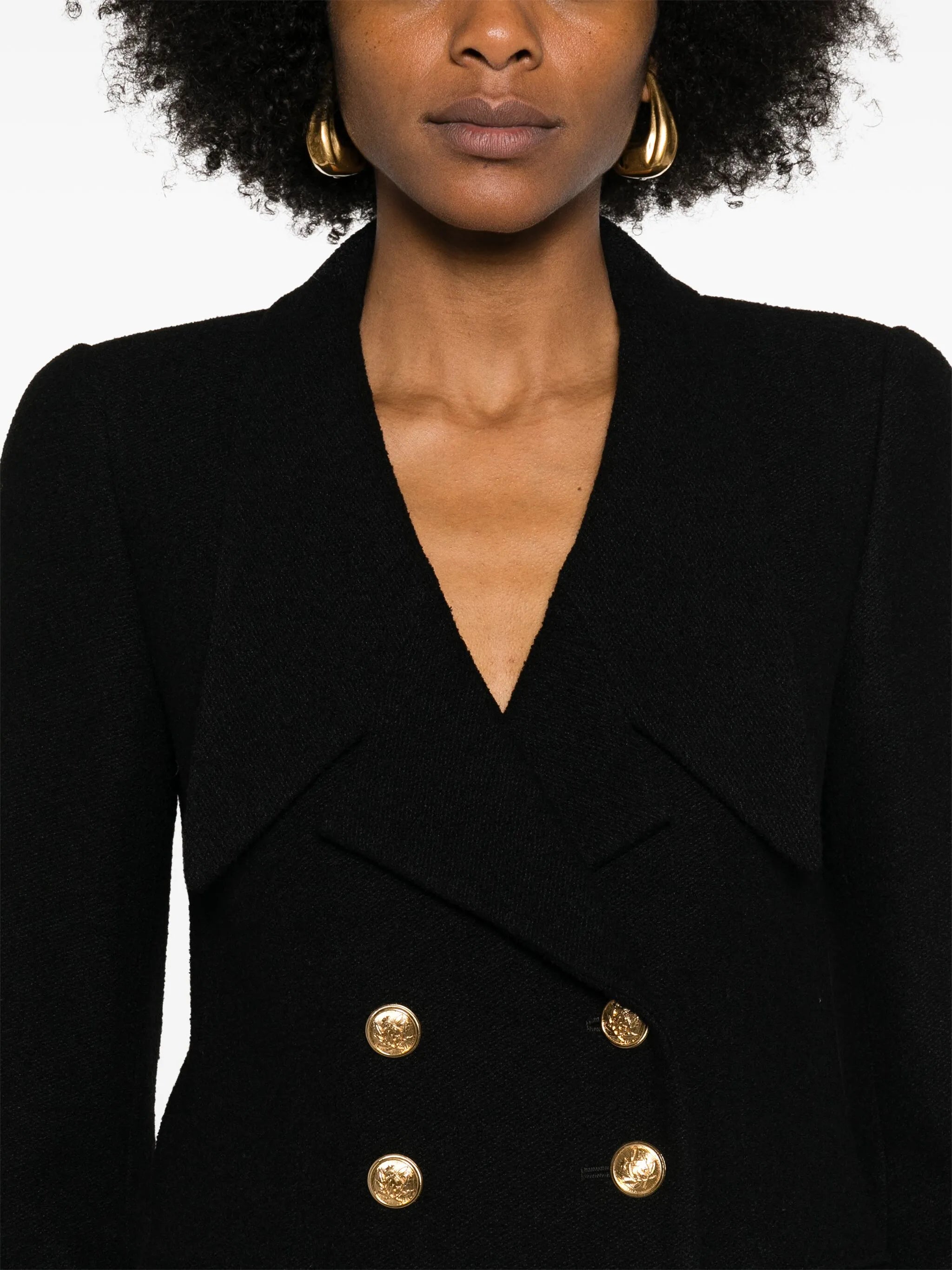 double-breasted blazer