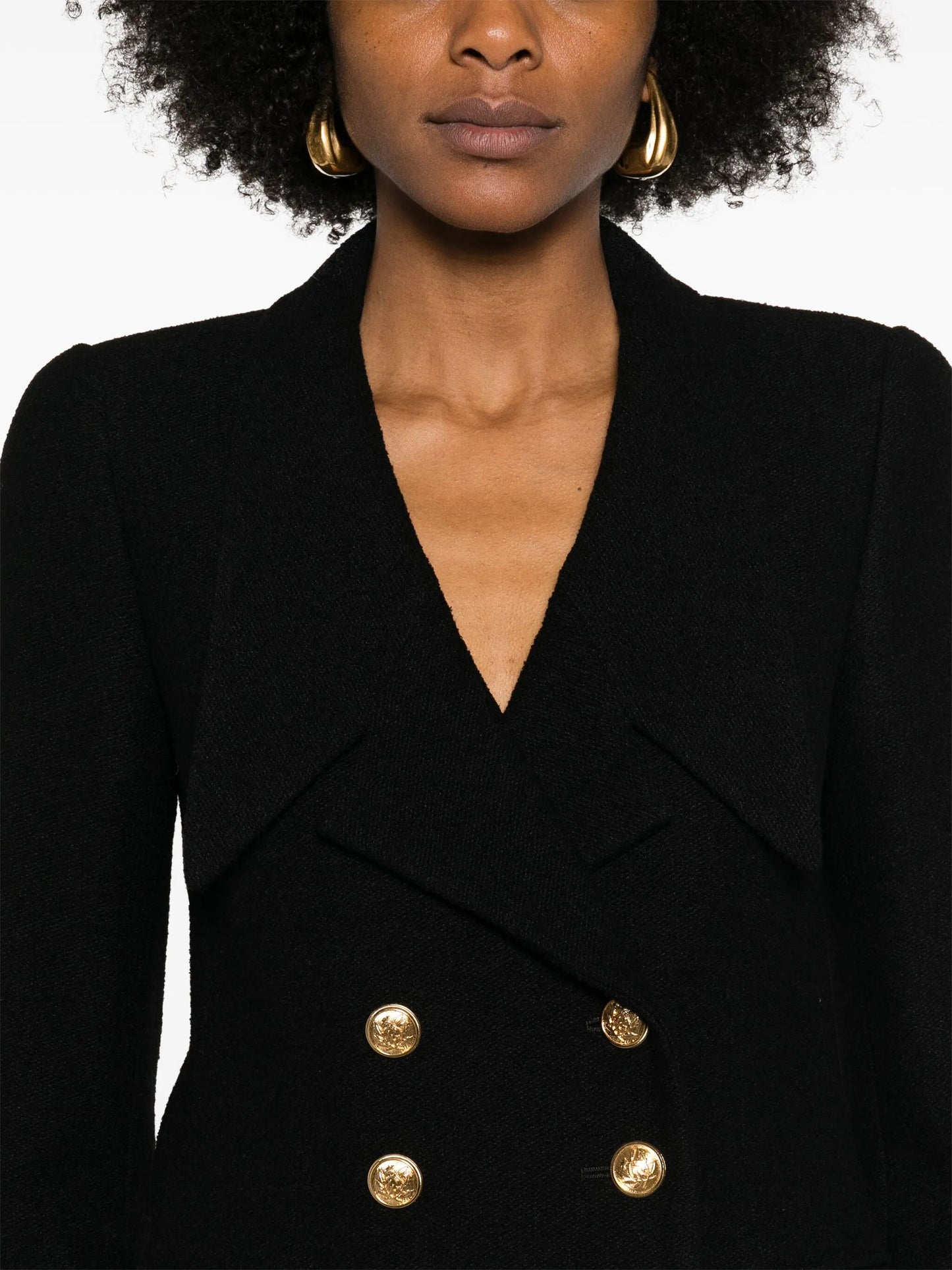 double-breasted blazer