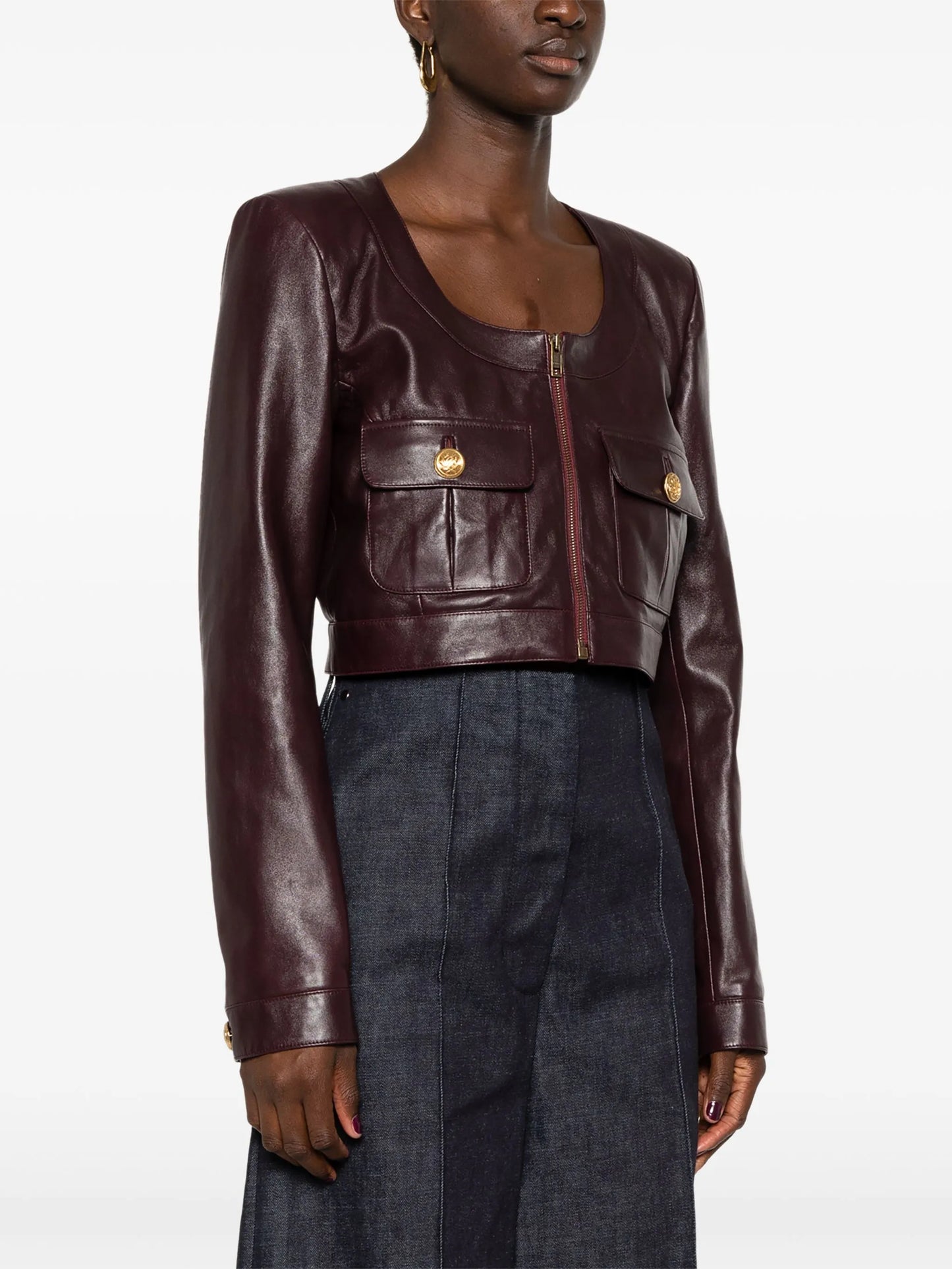 cropped jacket