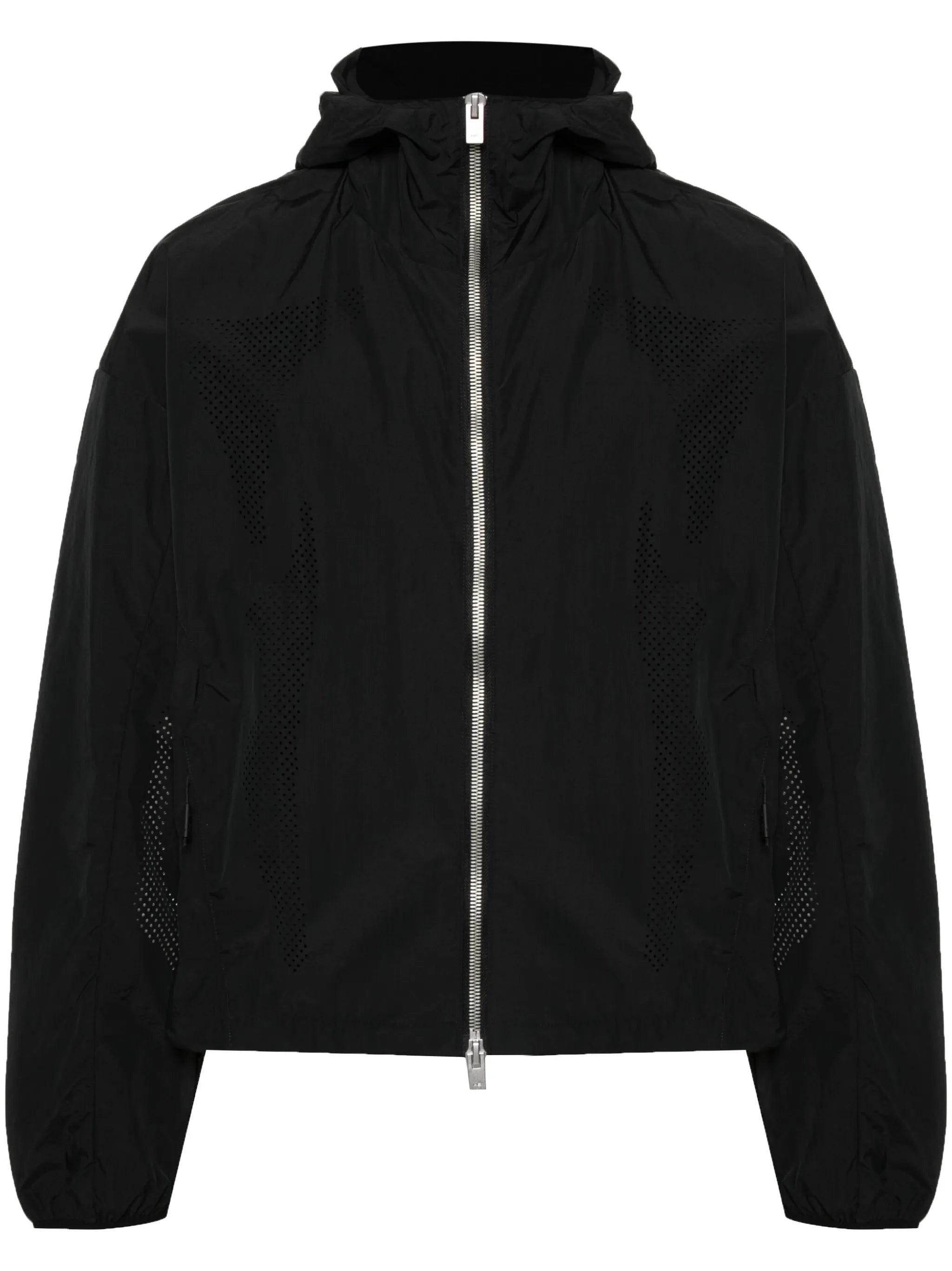 hooded lightweight windbreaker