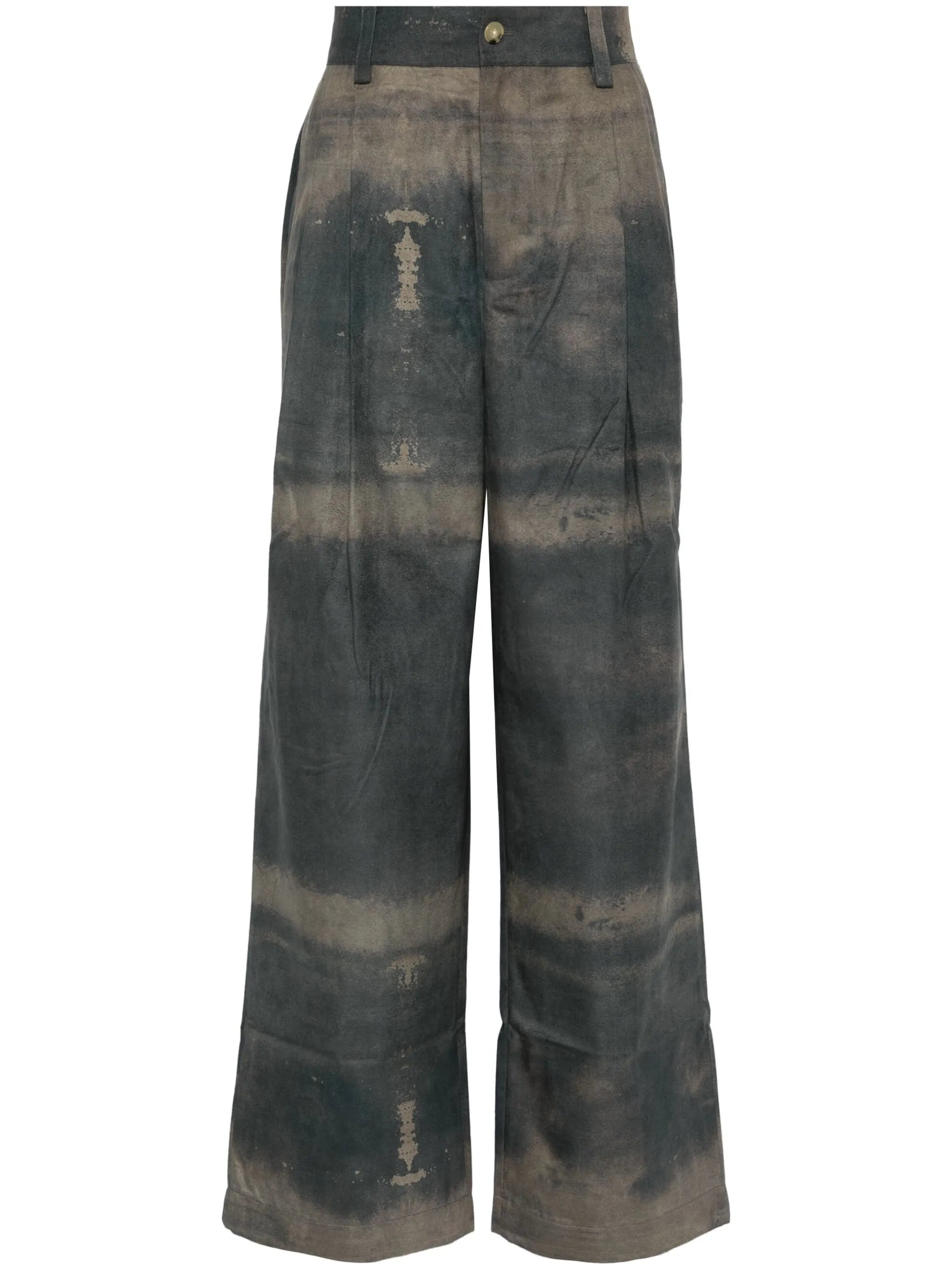 abstract-pattern trousers