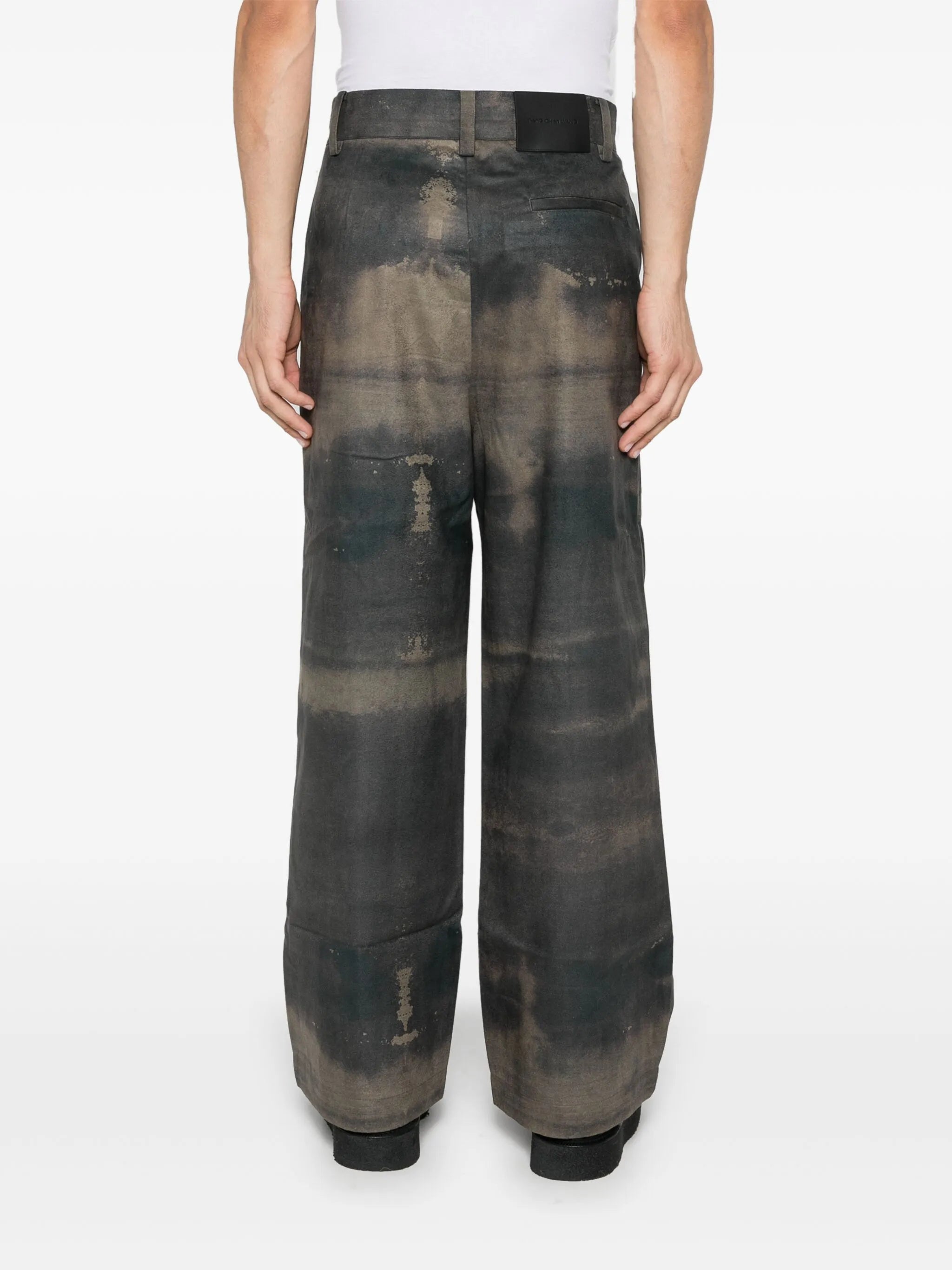 abstract-pattern trousers