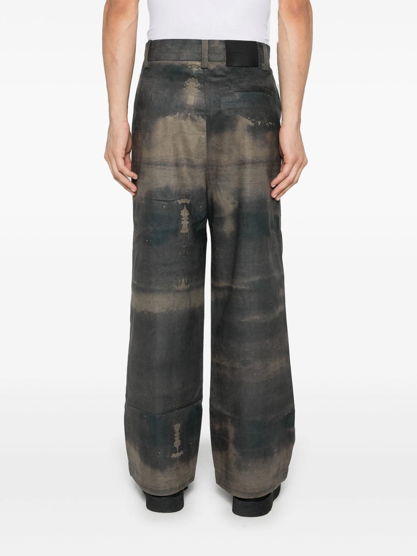 abstract-pattern trousers