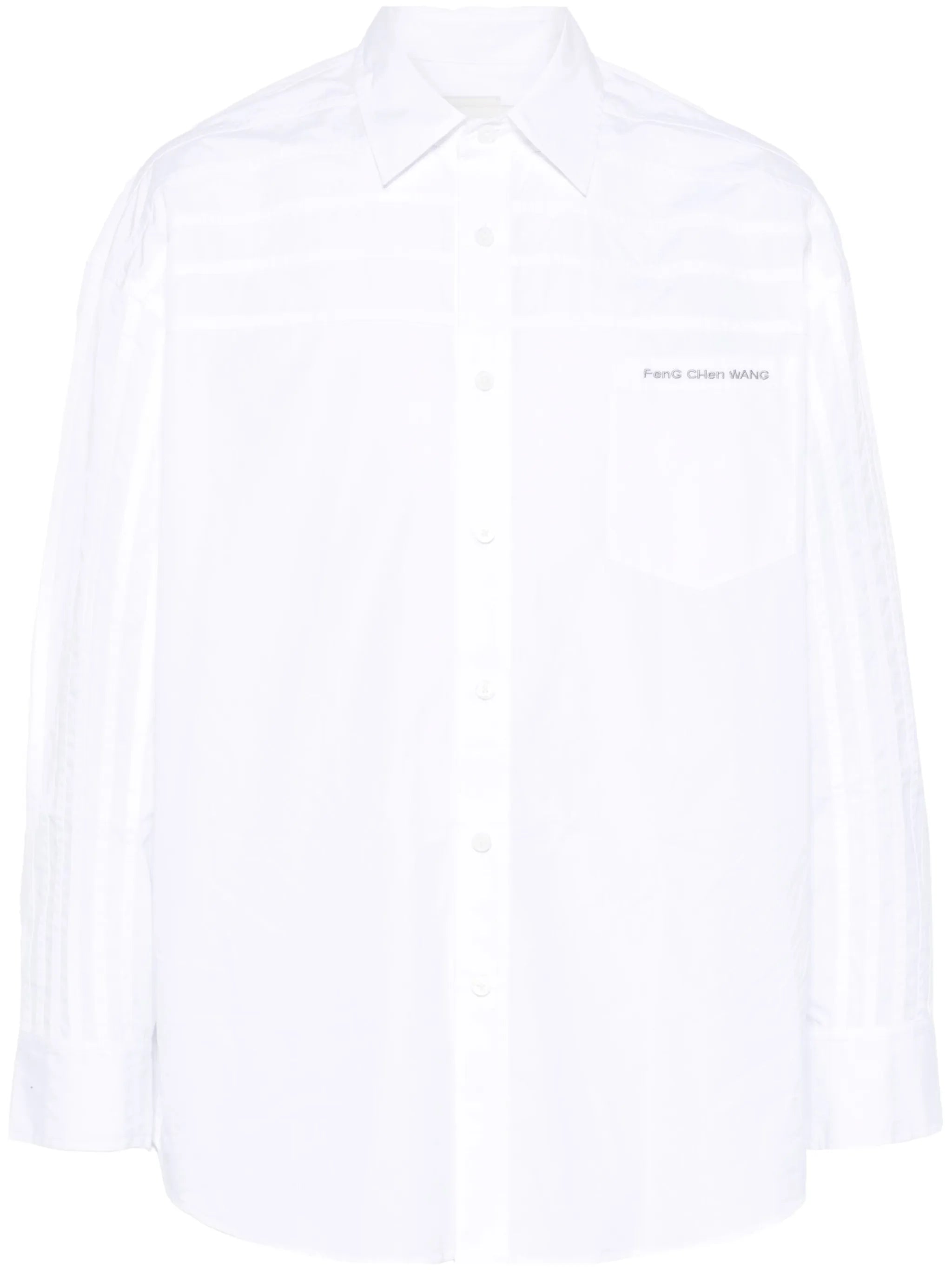 seam-detail shirt