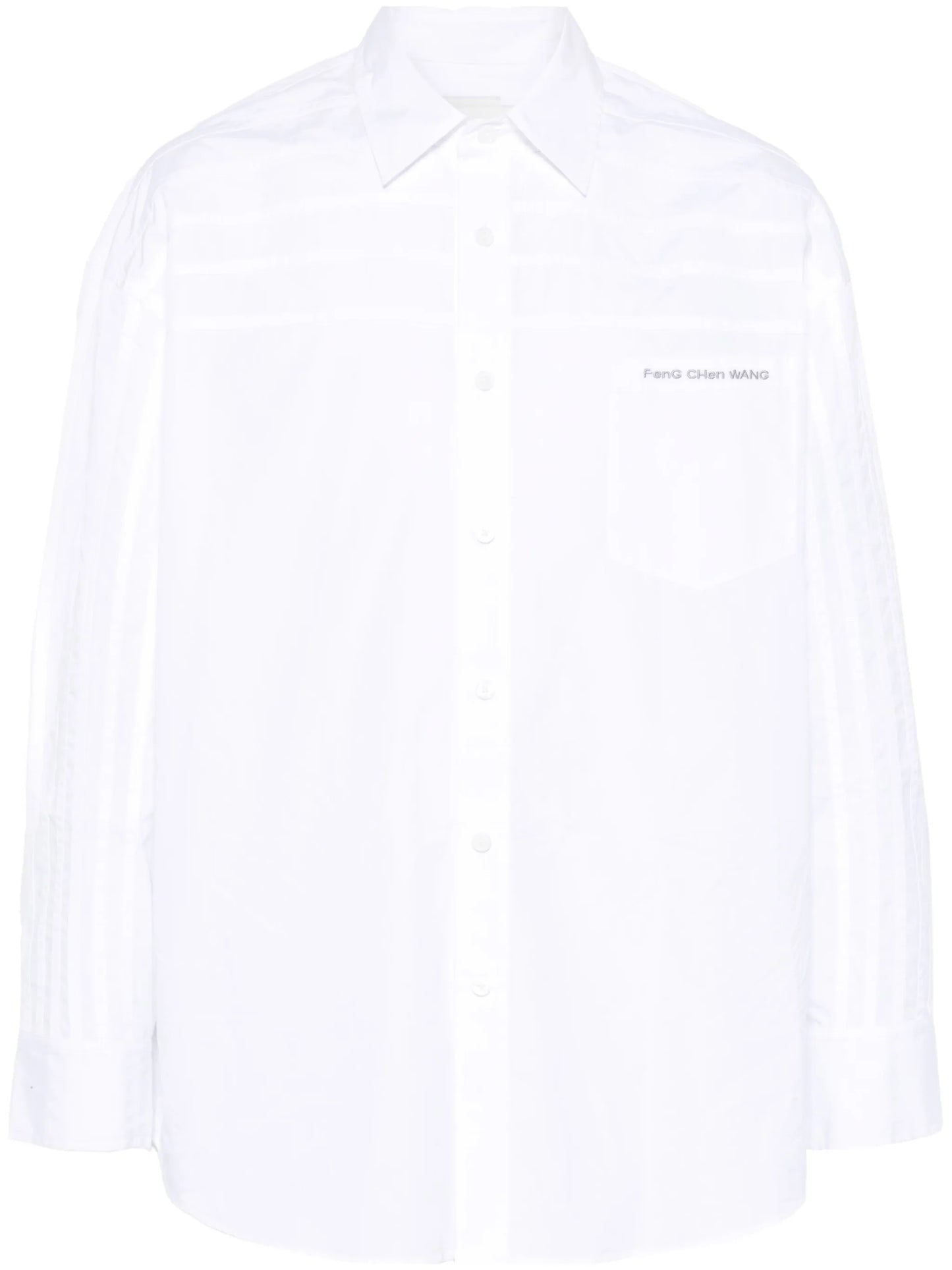 seam-detail shirt