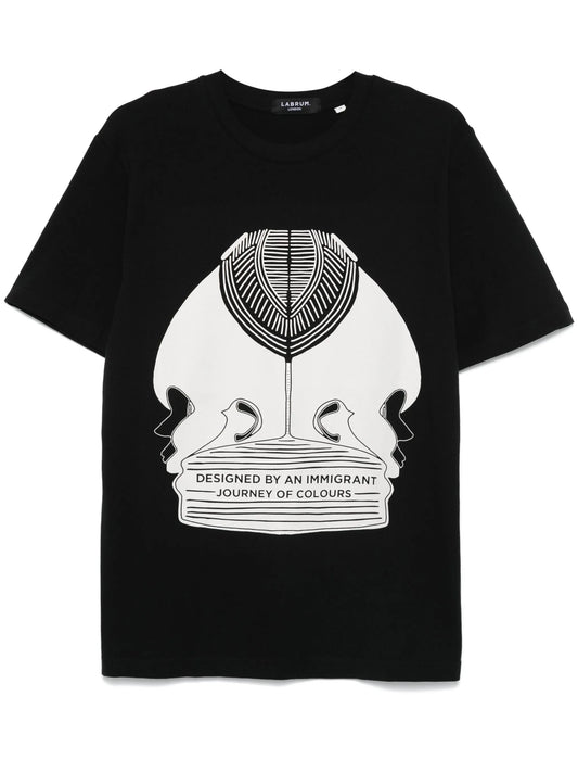 Sowei-print T-shirt