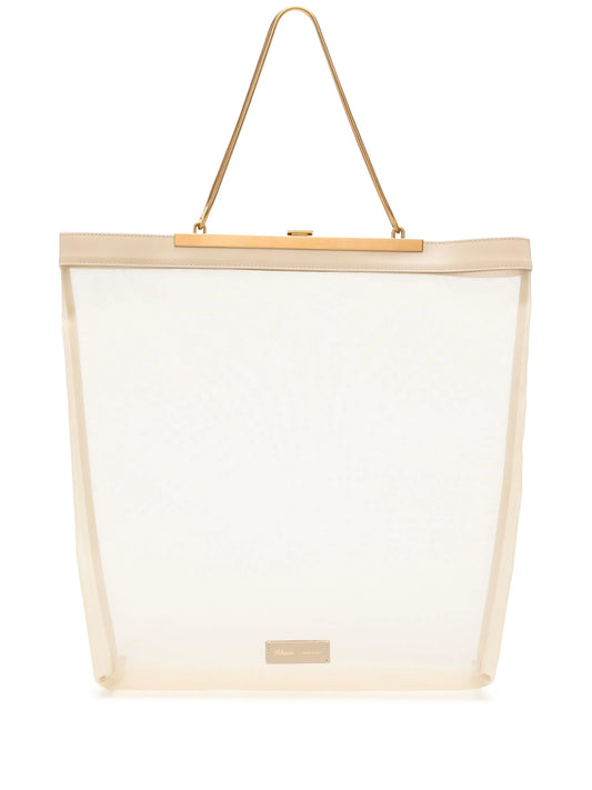 Augusta mesh tote bag