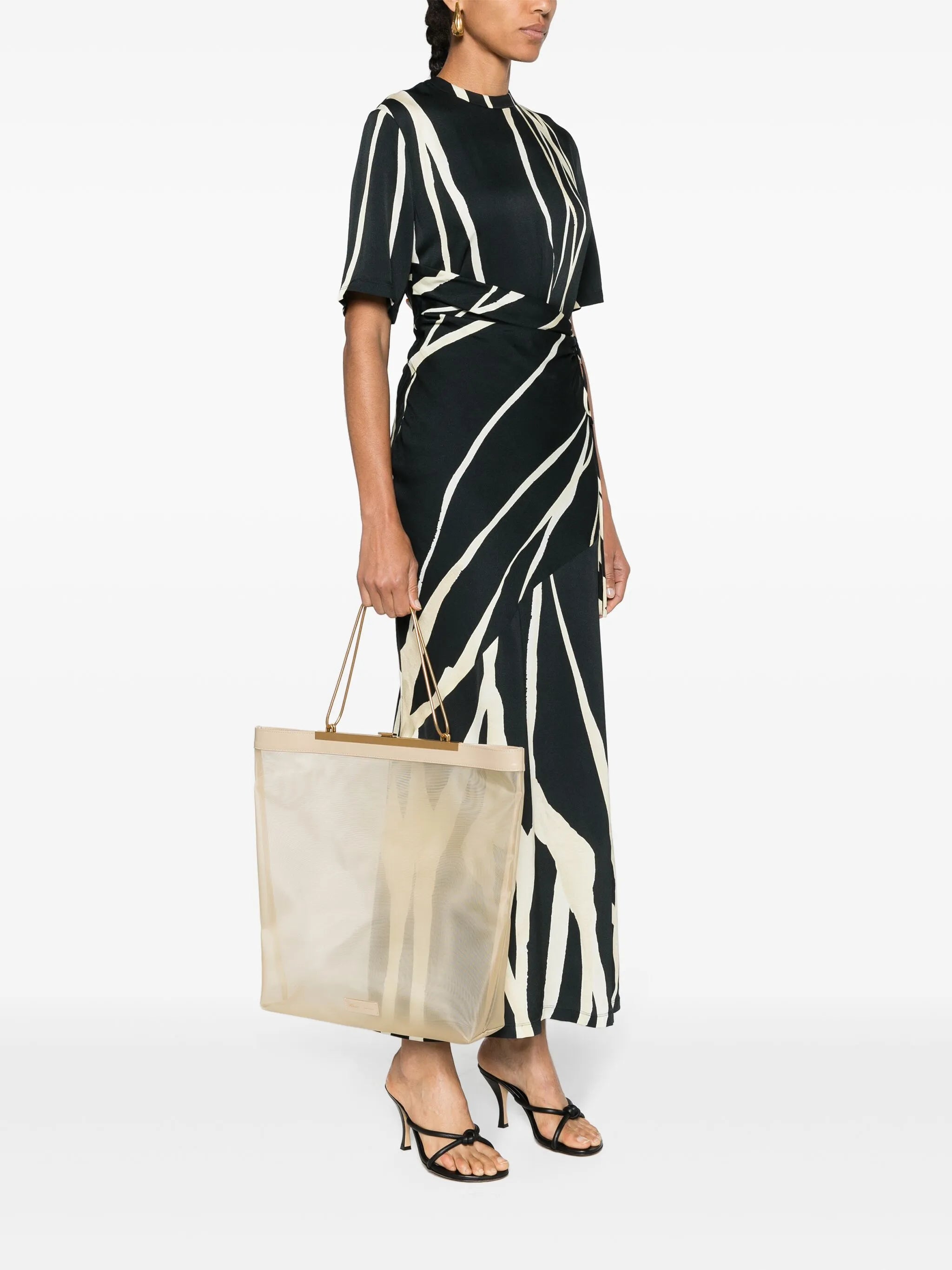 Augusta mesh tote bag