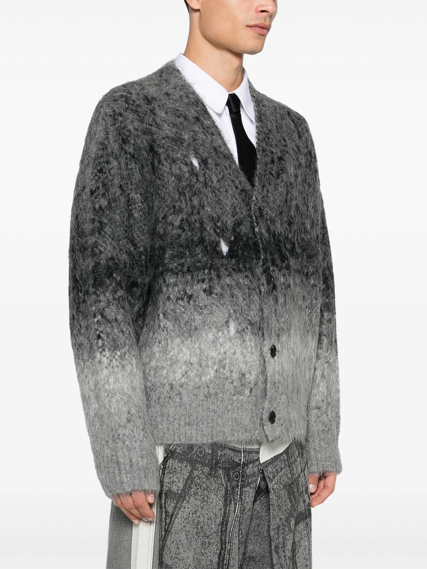 gradient-effect cardigan