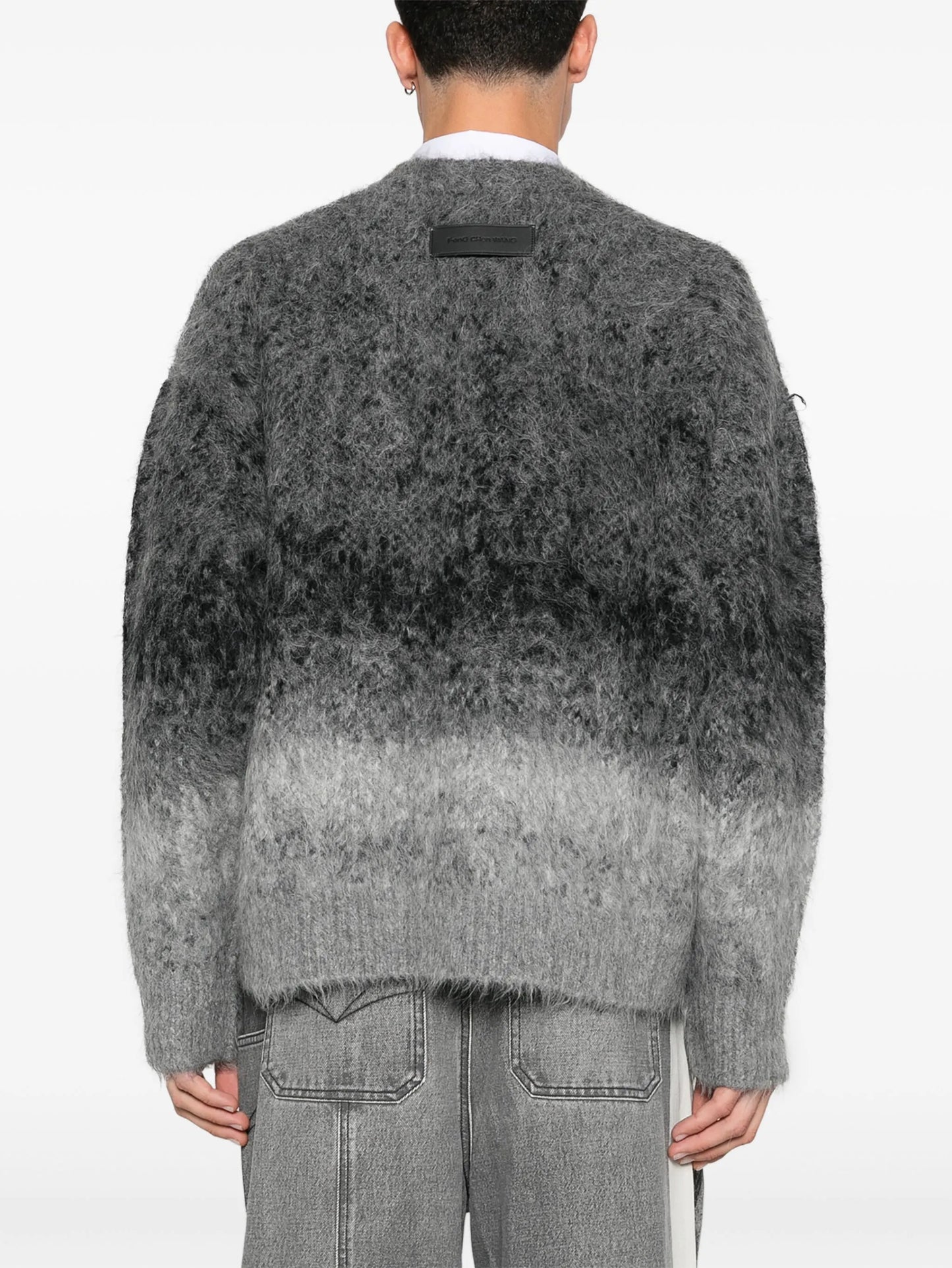gradient-effect cardigan