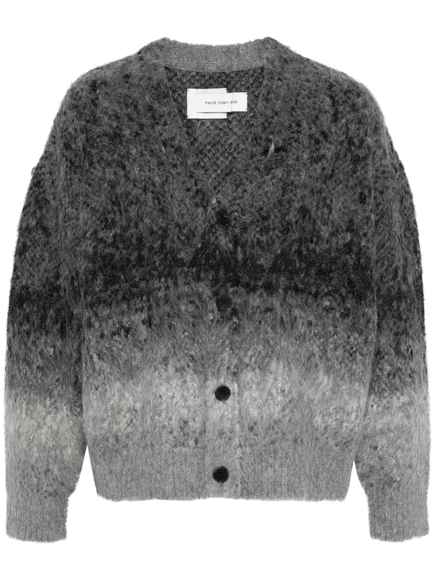 gradient-effect cardigan