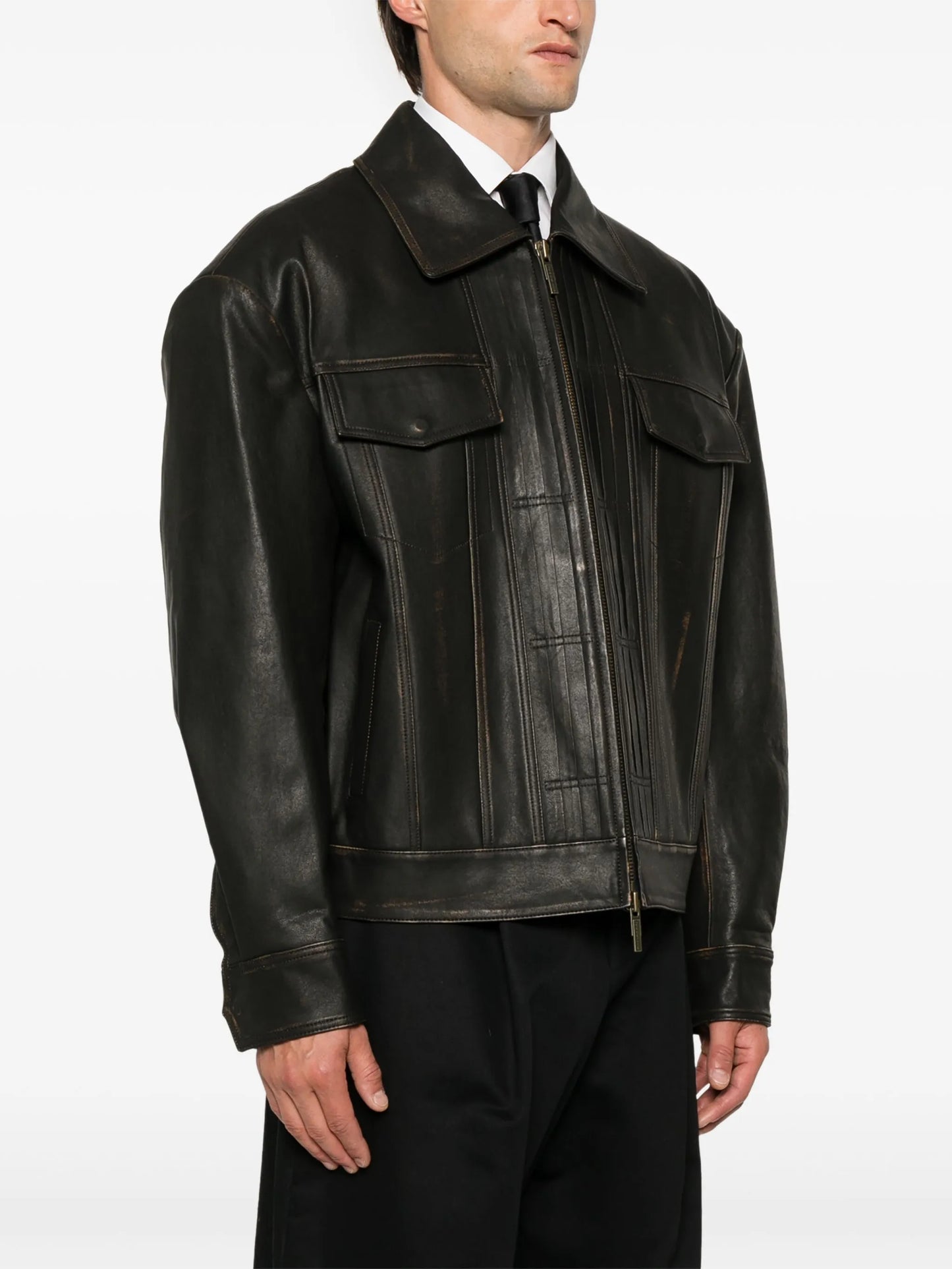 leather jacket