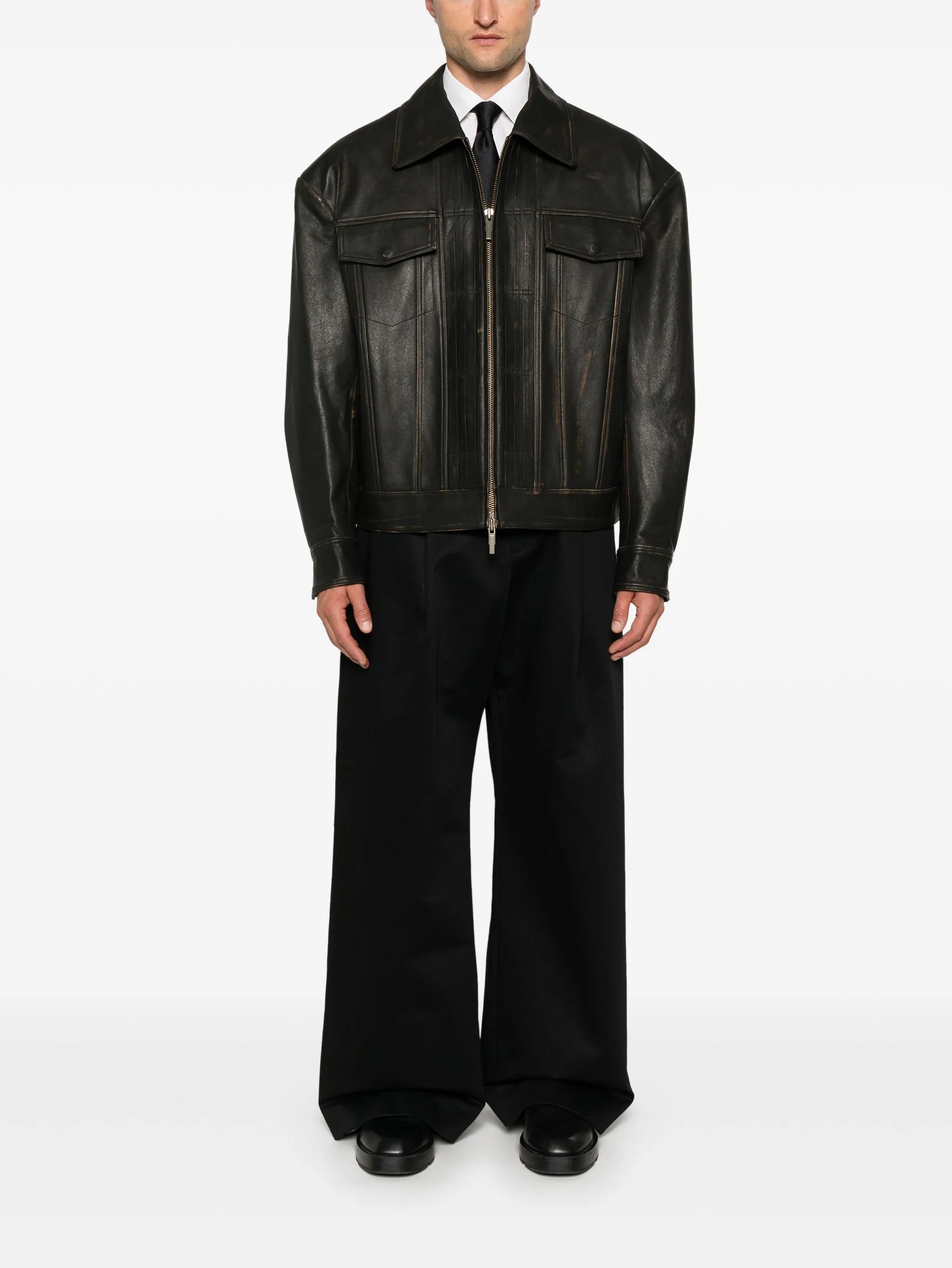 leather jacket