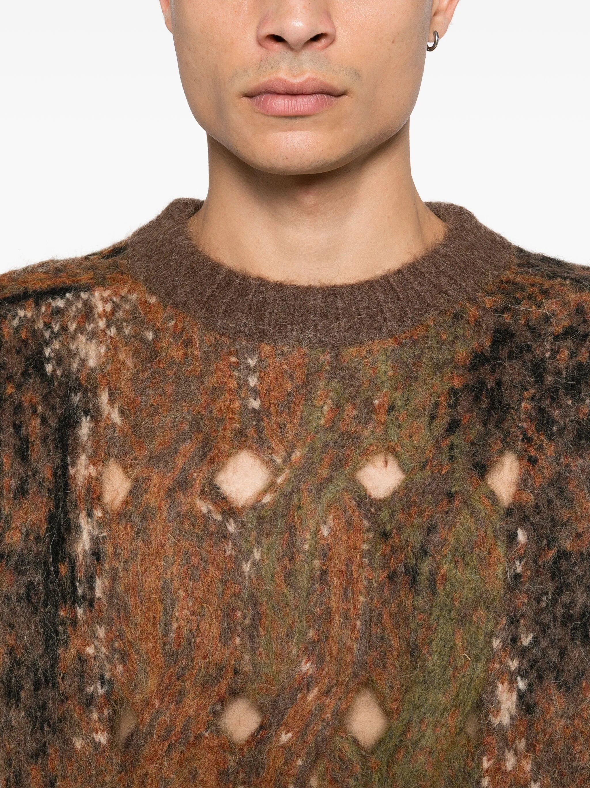 jacquard sweater