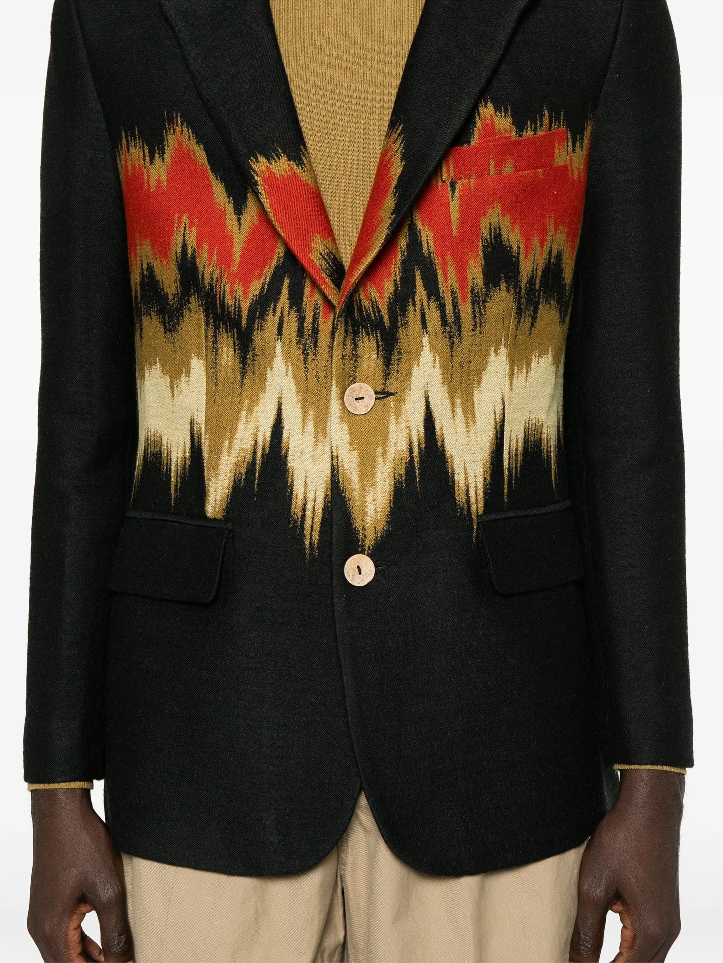 Blurred blazer