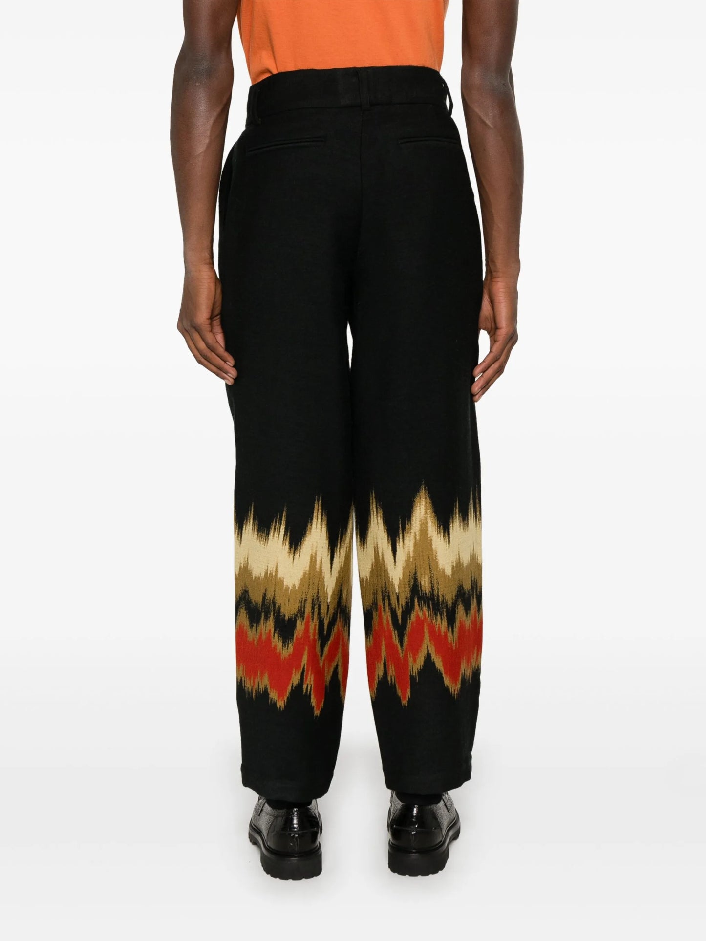 Blurred trousers