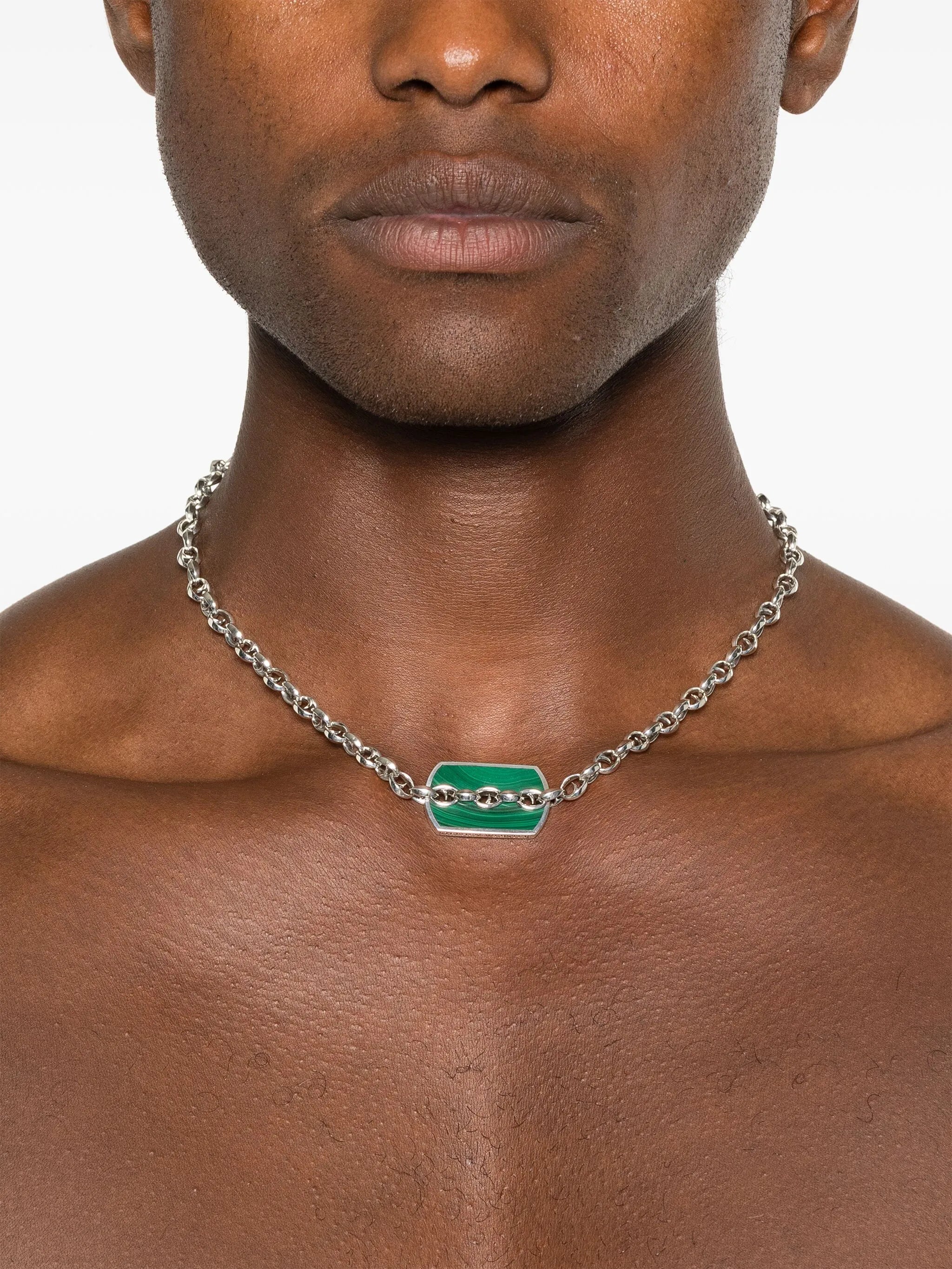 Inline Razer Tag necklace
