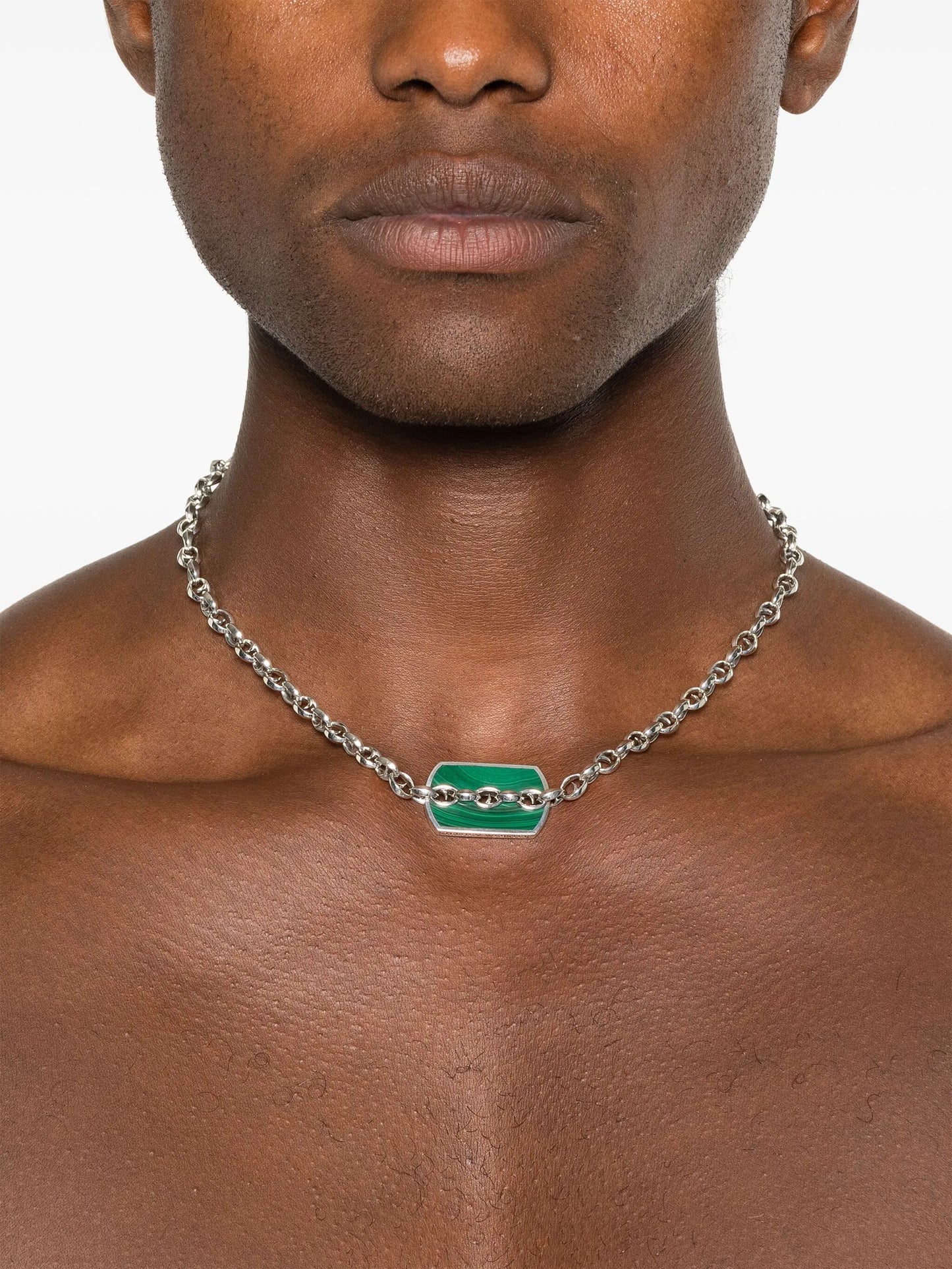Inline Razer Tag necklace