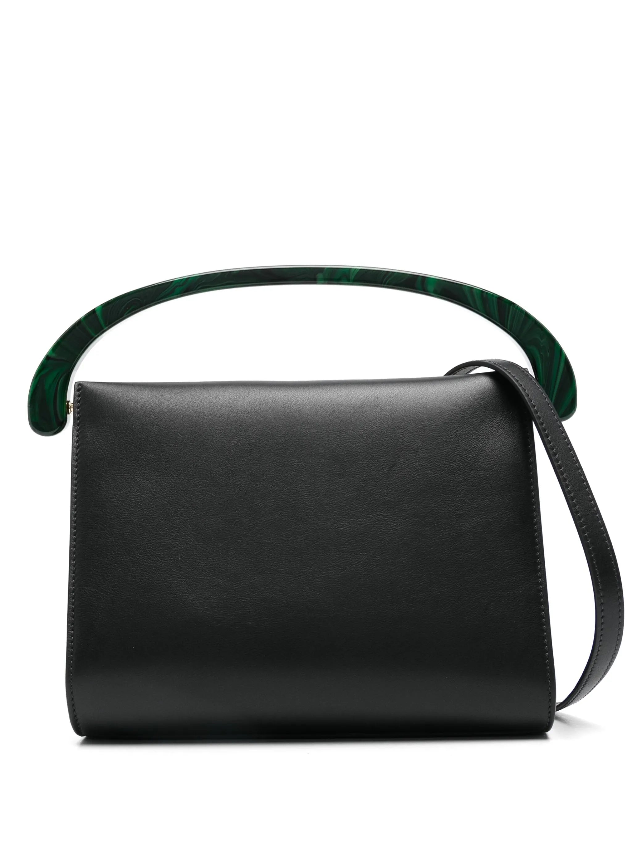 large leather tote bag