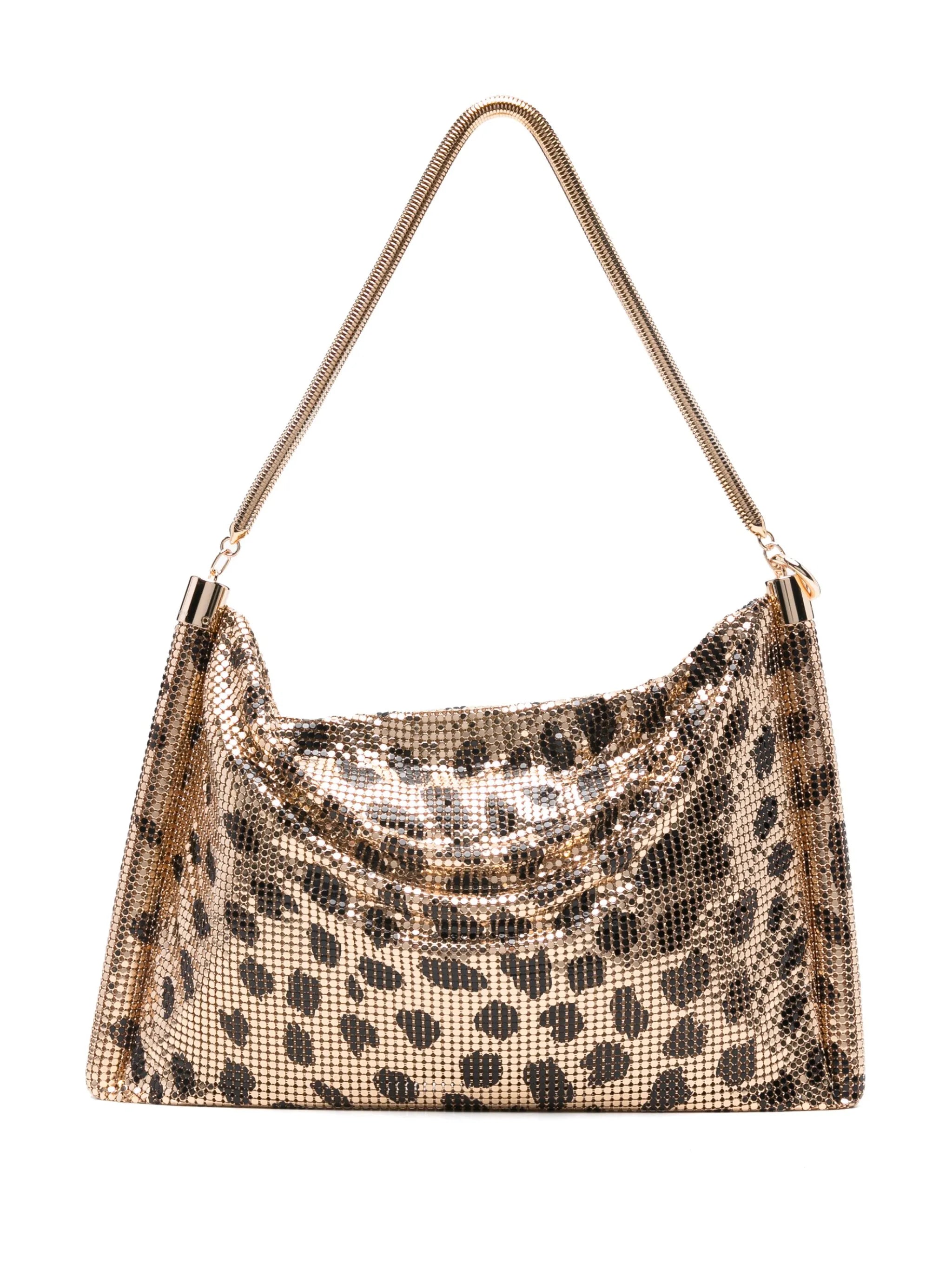 logo-engraved shoulder bag