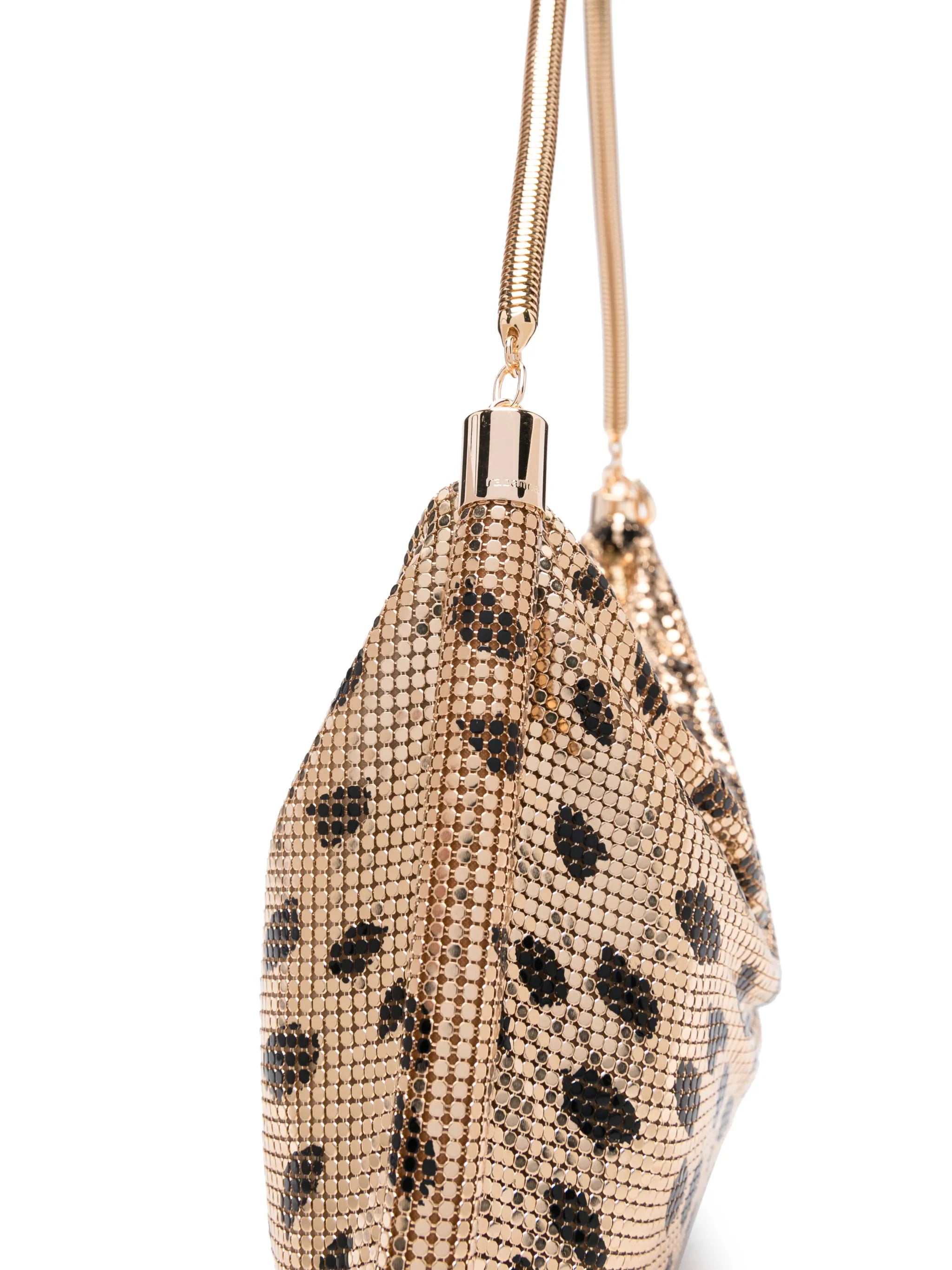 logo-engraved shoulder bag