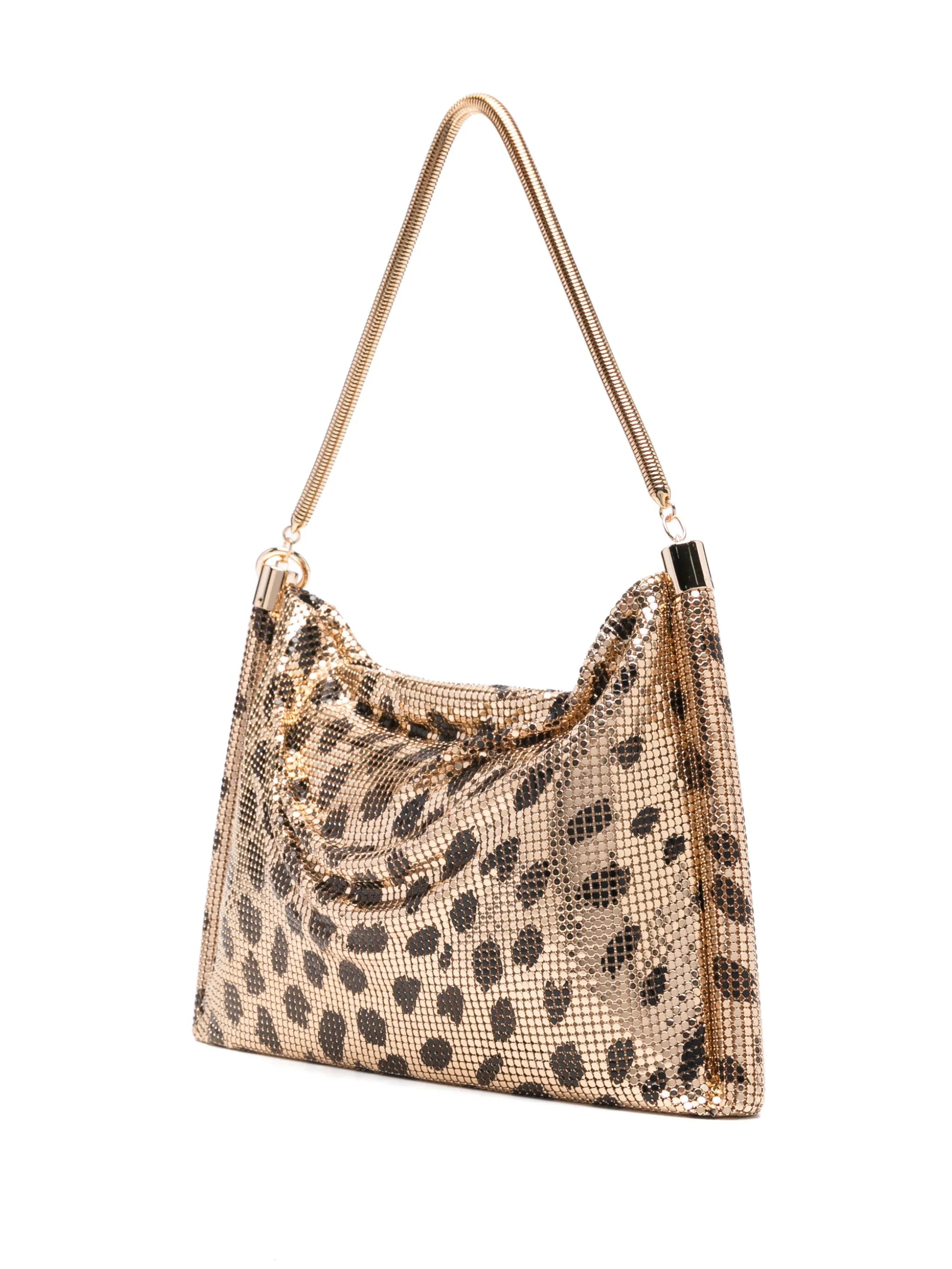 logo-engraved shoulder bag