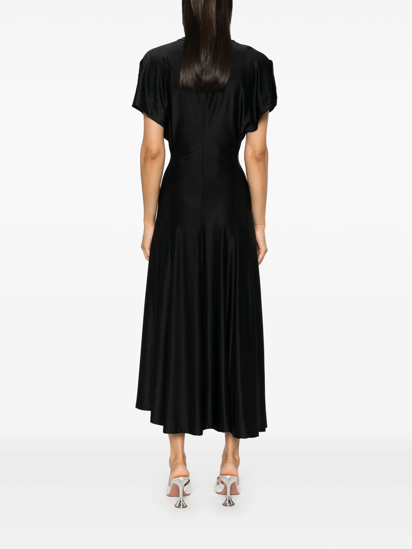 Drapé Pression midi dress
