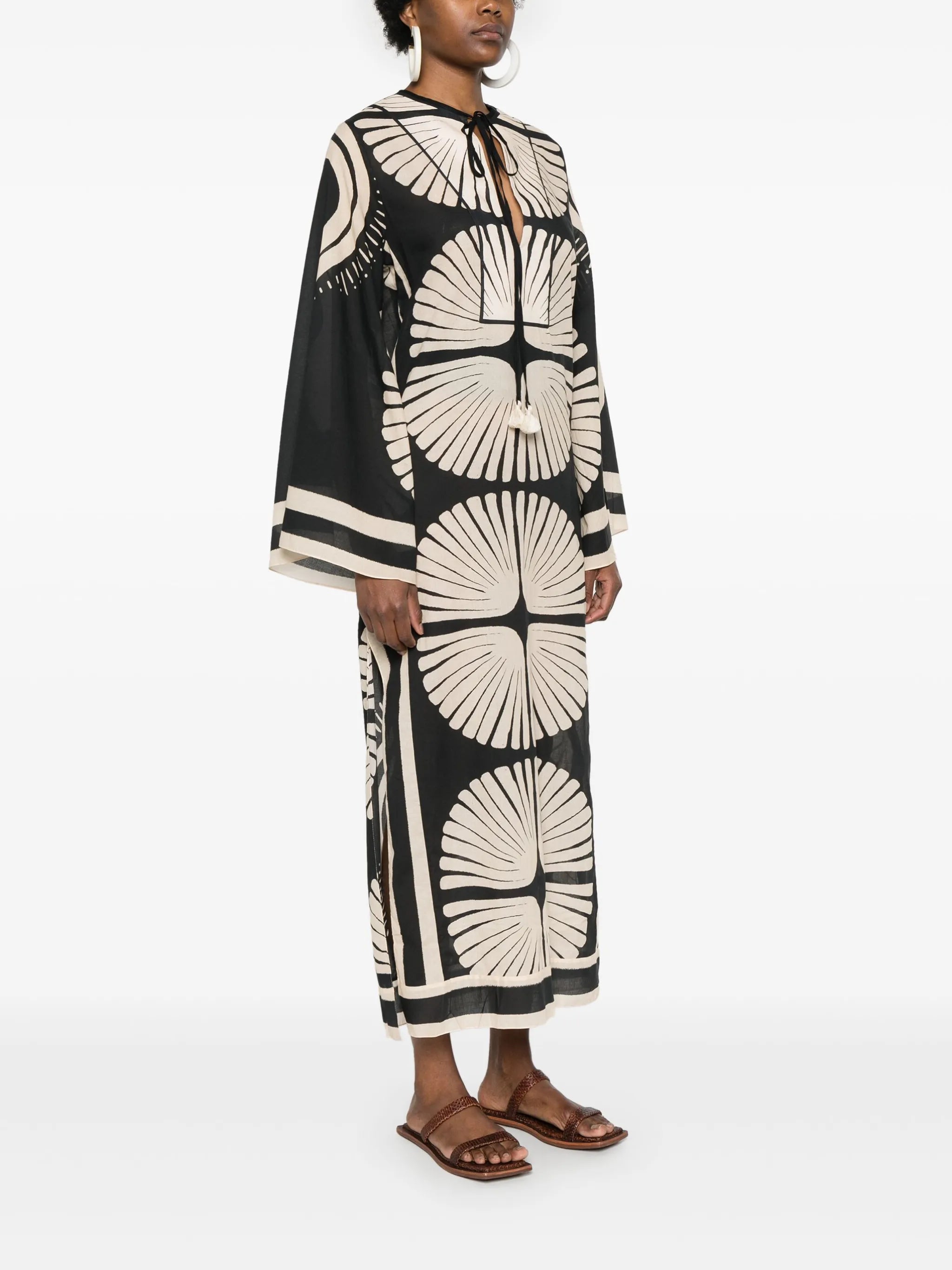 Natural Wisdom tunic midi dress