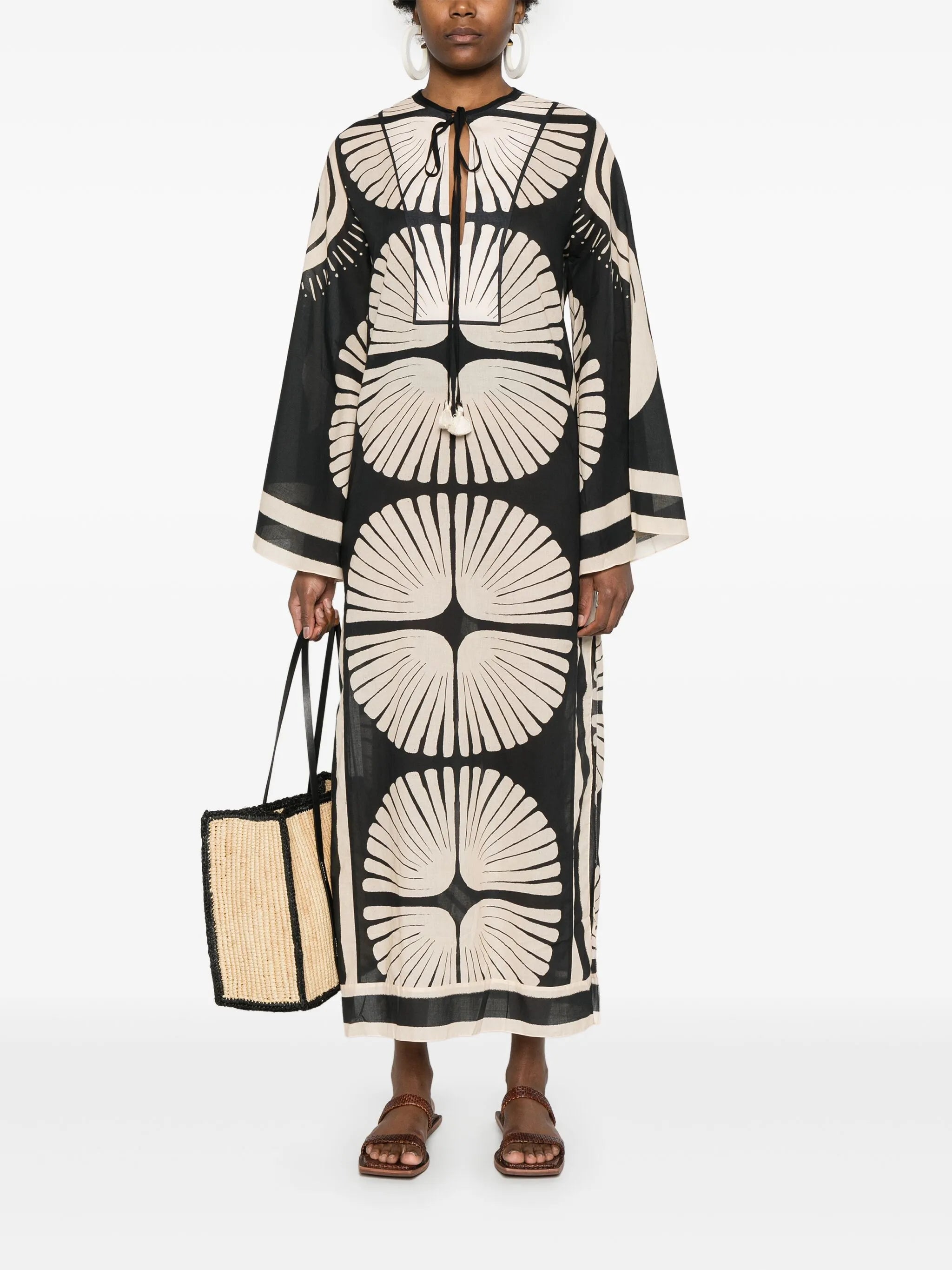 Natural Wisdom tunic midi dress