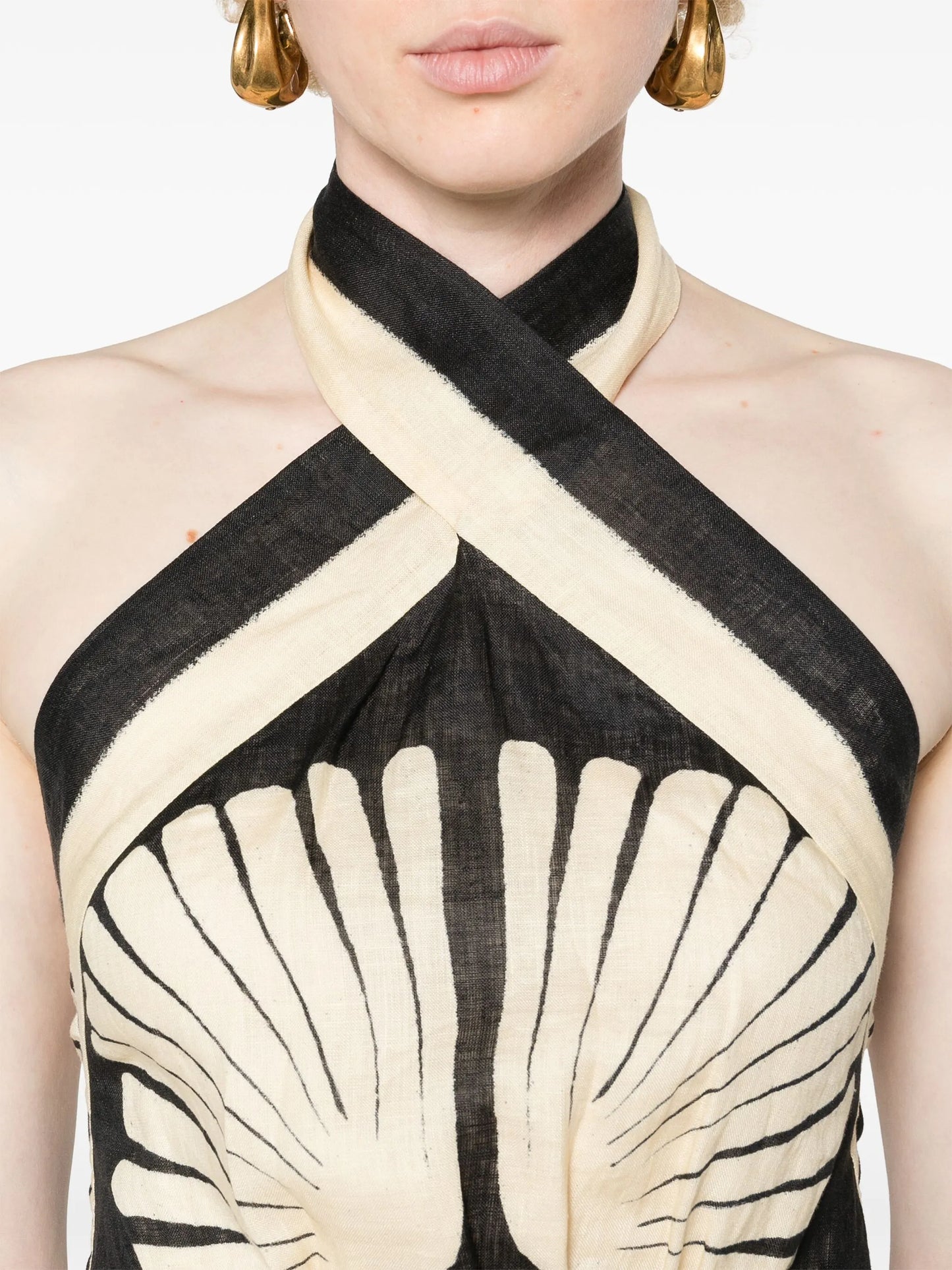 River Ritual linen minidress