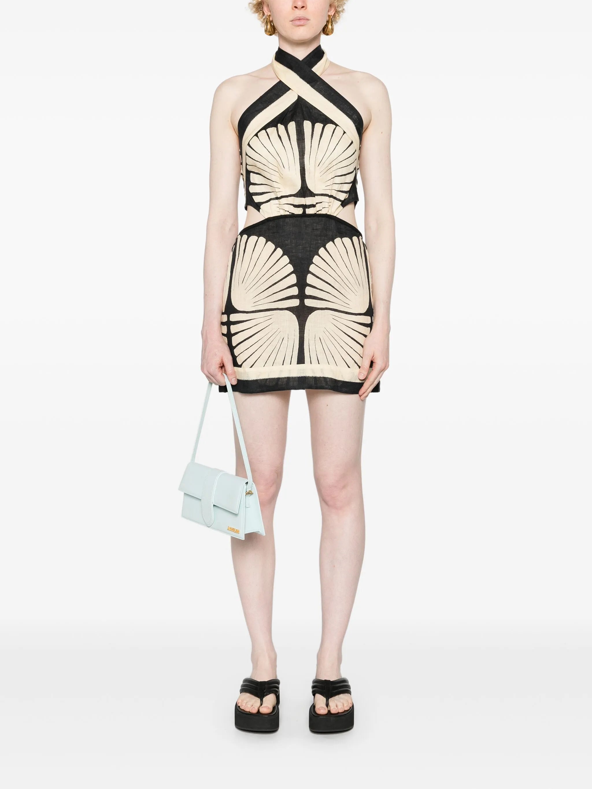 River Ritual linen minidress