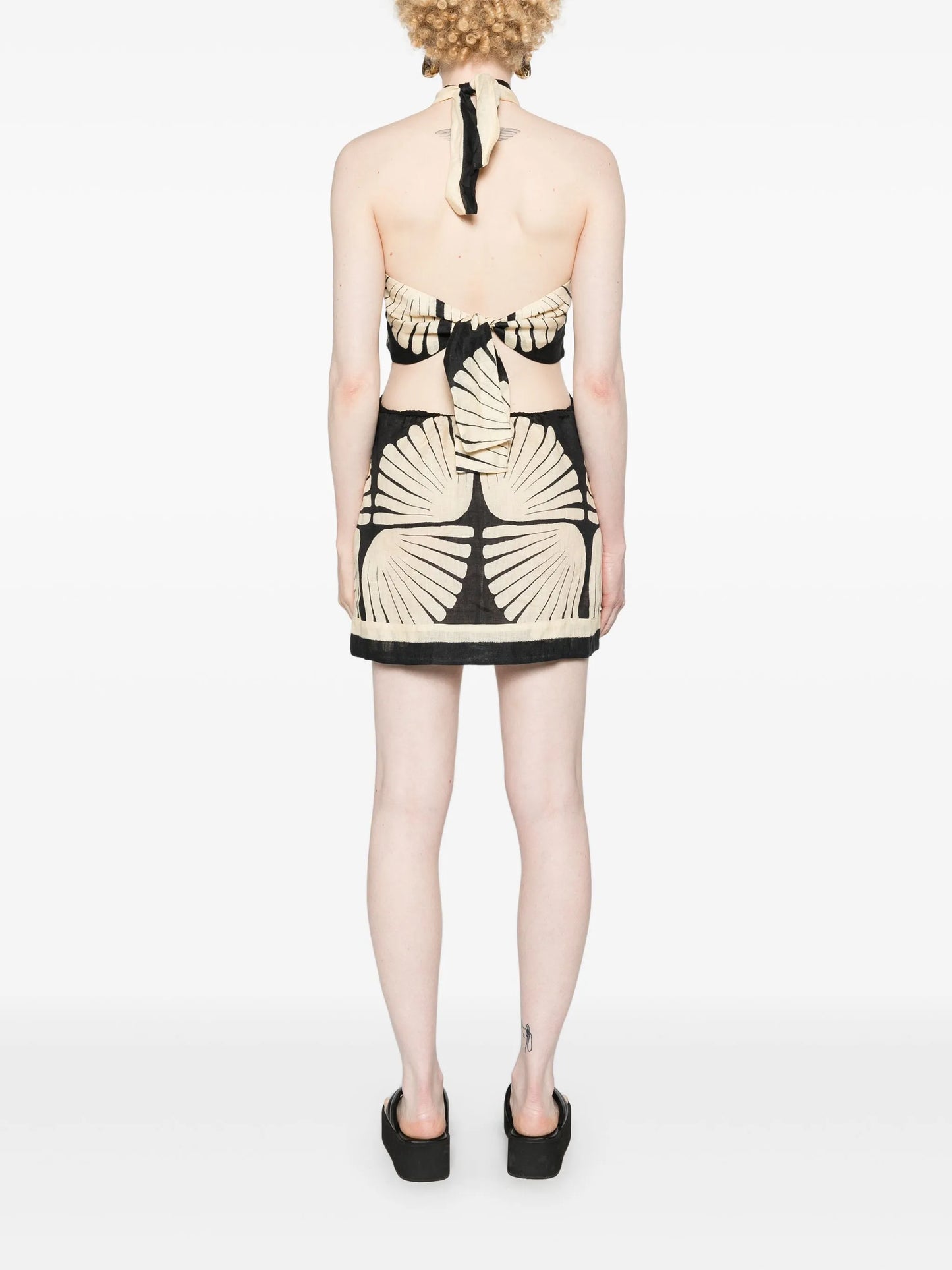 River Ritual linen minidress