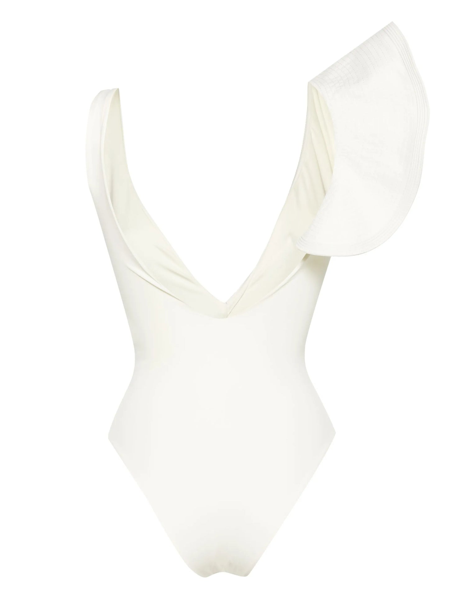 Santa Clara ruffle-trim swimsuit