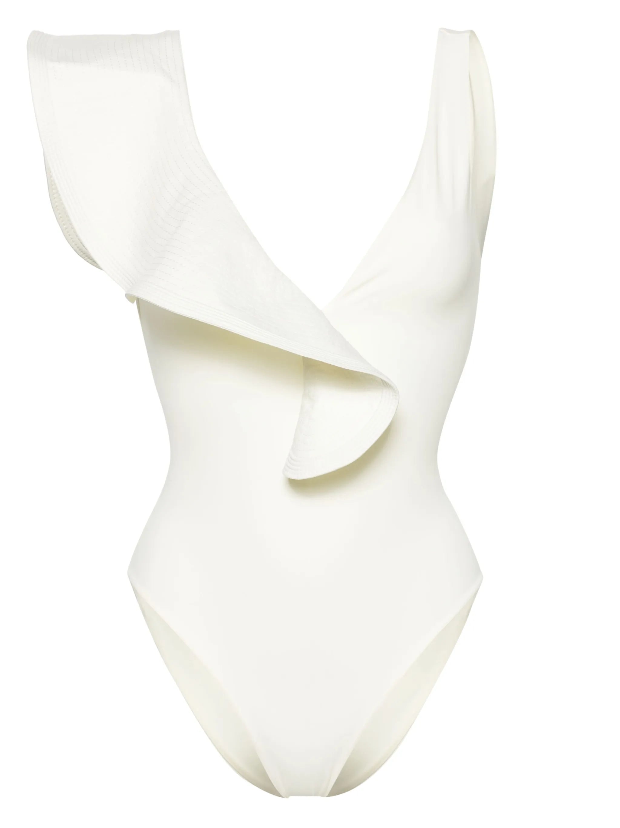 Santa Clara ruffle-trim swimsuit