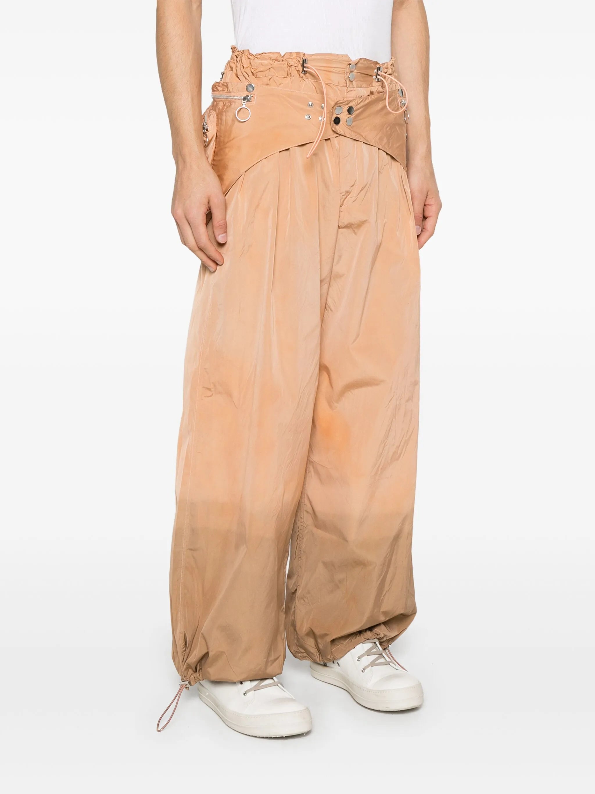 detachable-panel trousers